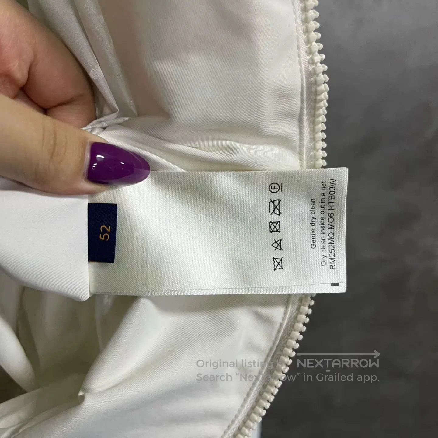 Louis Vuitton white windbreaker jacket by louis vuitton. Size US XXL / EU 58 / 5 - 3 Thumbnail