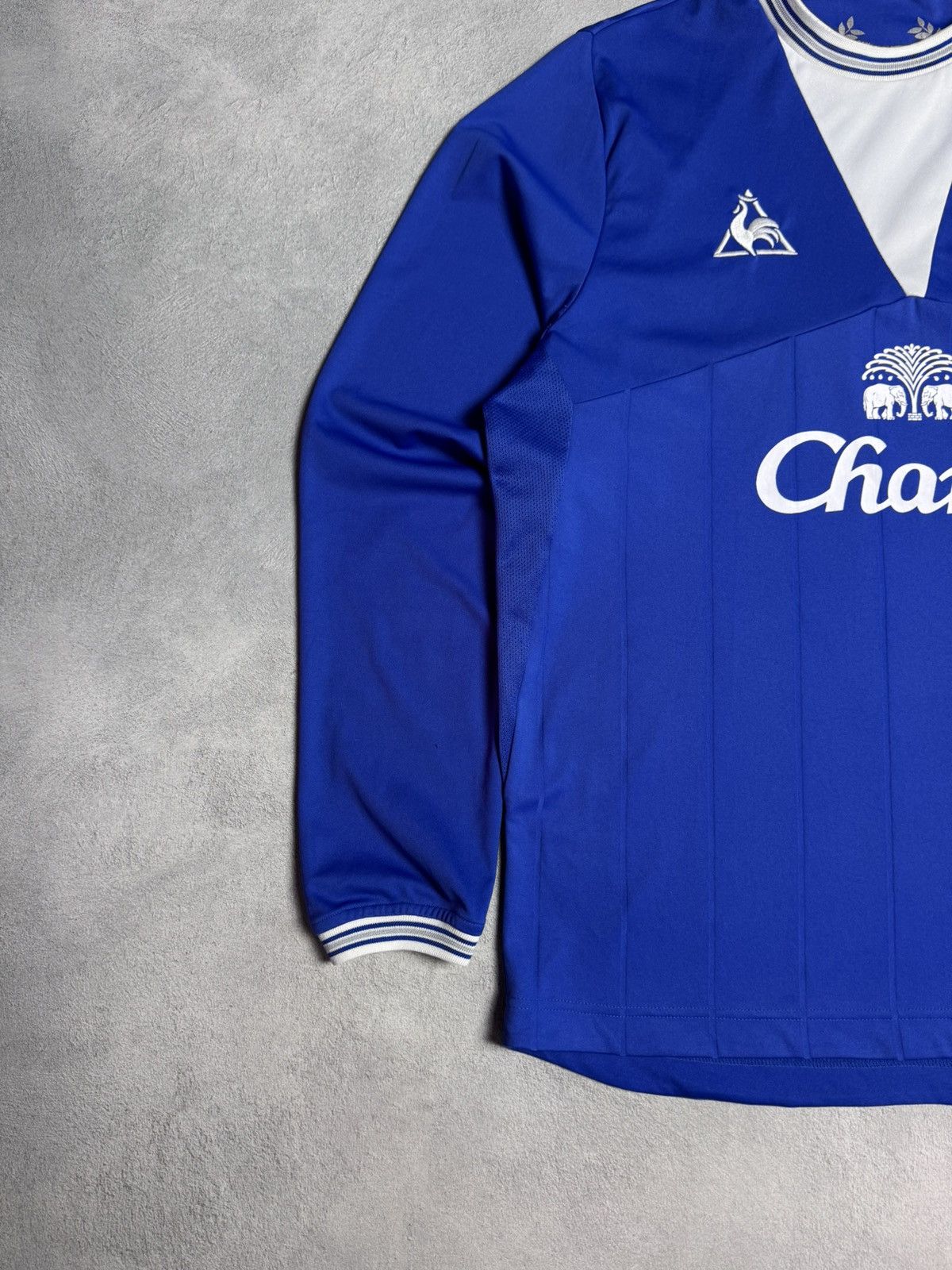 Le Coq Sportif Everton 2009/10 Home Shirt Jersey Long Sleeve Le Coq Sportif Size US L / EU 52-54 / 3 - 5 Thumbnail