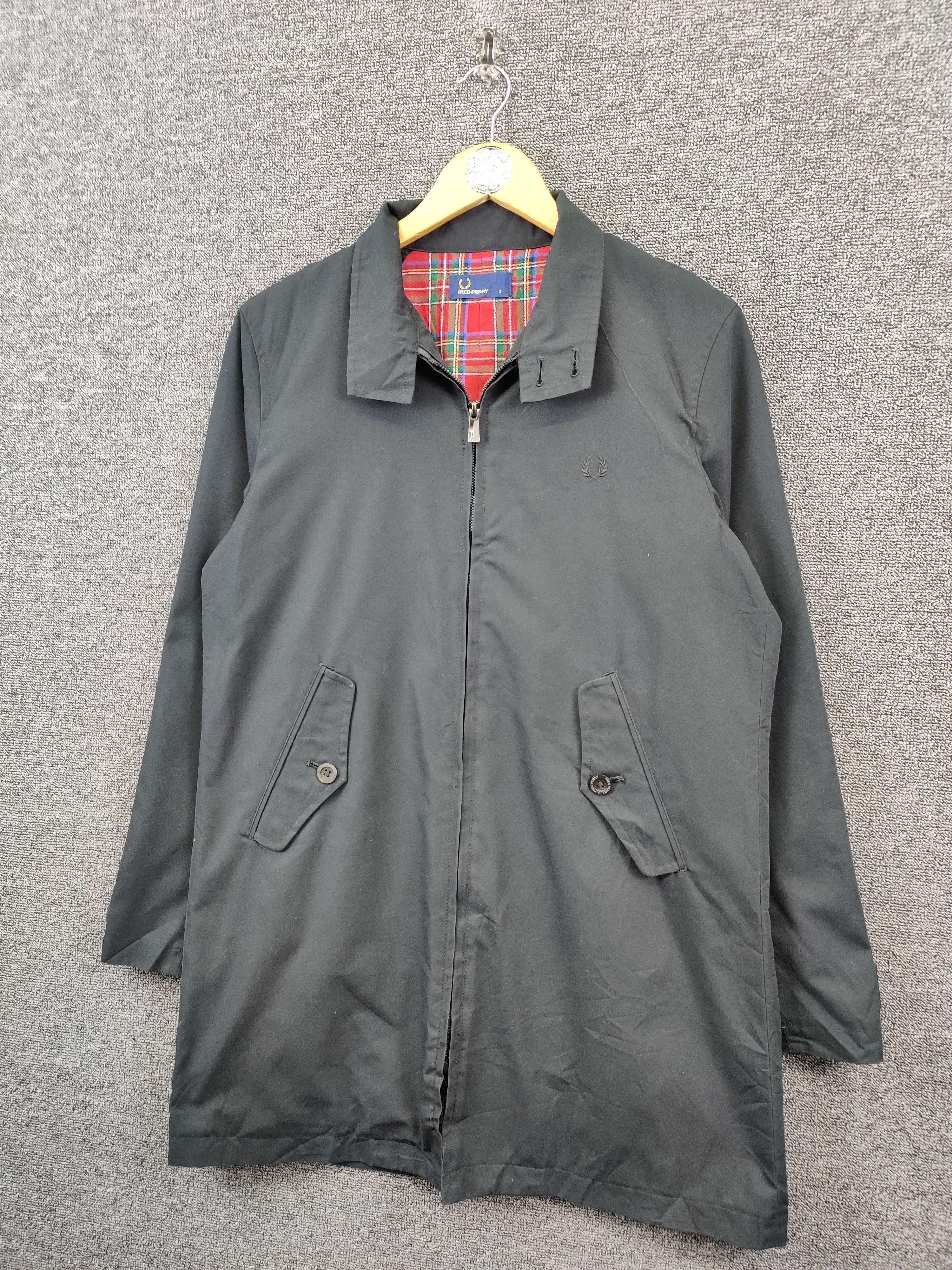 Fred Perry Vintage Fred Perry Checkered Long Jacket Size US S / EU 44-46 / 1 - 2 Thumbnail