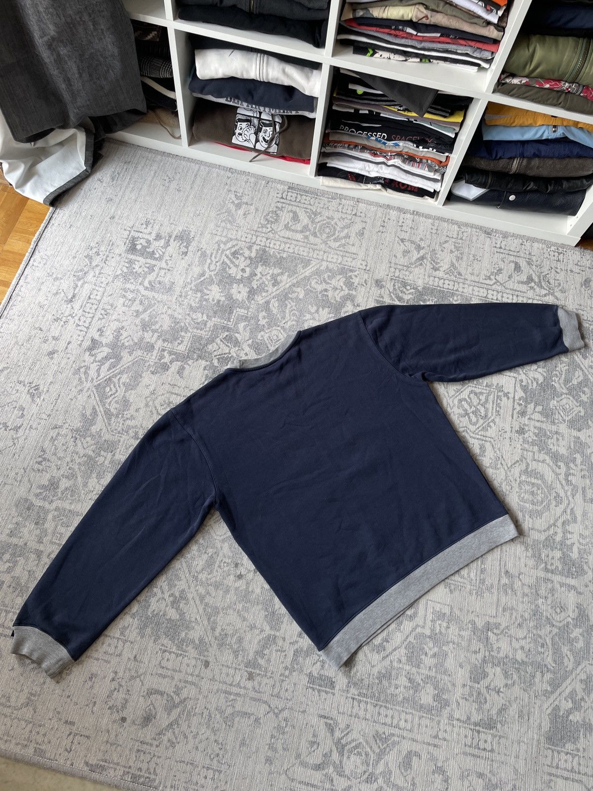 Nike Nike Vintage Sweatshirt Big Logo Boxy Cropped Japanese Y2K Size US M / EU 48-50 / 2 - 8 Thumbnail