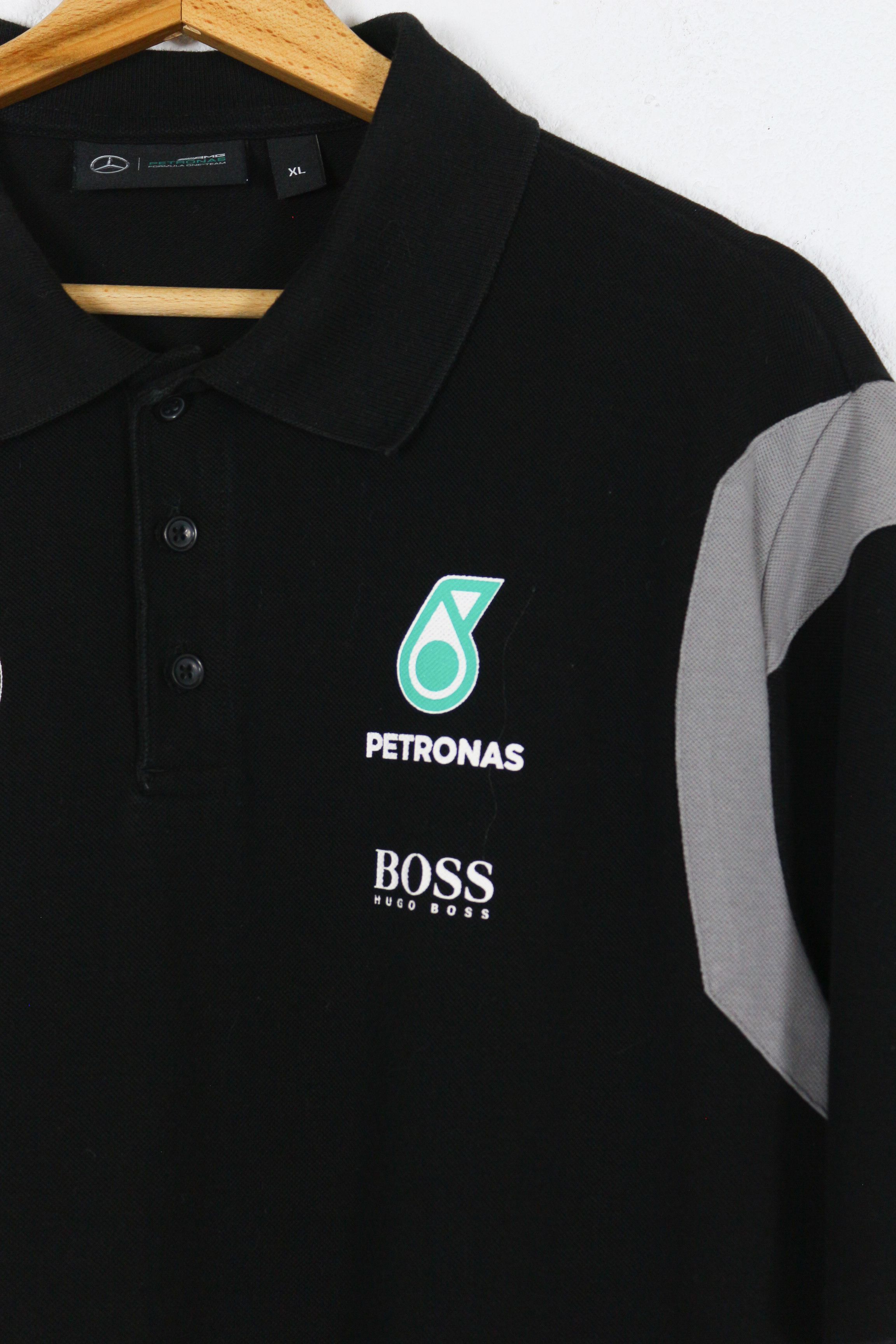 Mercedes-Benz Mercedes-Benz AMG Team Racing Petronas Polo Shirt Y2K NZ Size US XL / EU 56 / 4 - 2 Thumbnail
