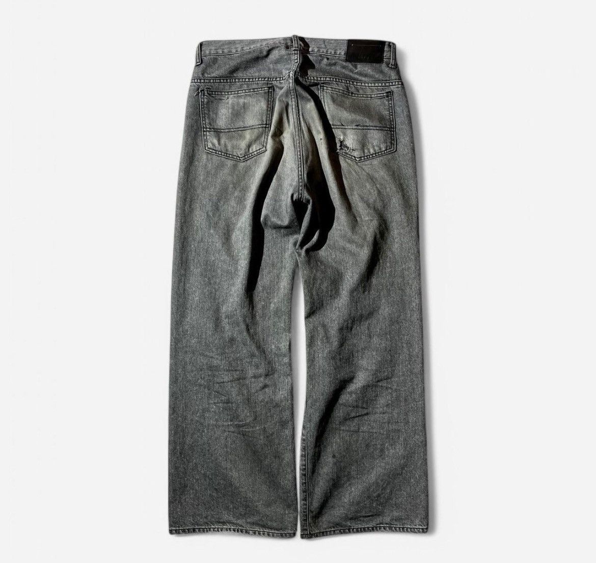 Japanese Brand × JieDa JieDa ultra rare “used loose fit denim” with distressing Size US 30 / EU 46 - 2 Thumbnail