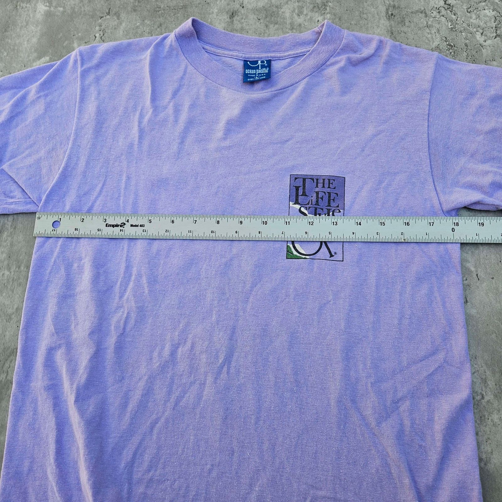 Ocean Pacific Vintage Ocean Pacific Shirt 1986 Single Stitch Size Large Size US L / EU 52-54 / 3 - 7 Thumbnail