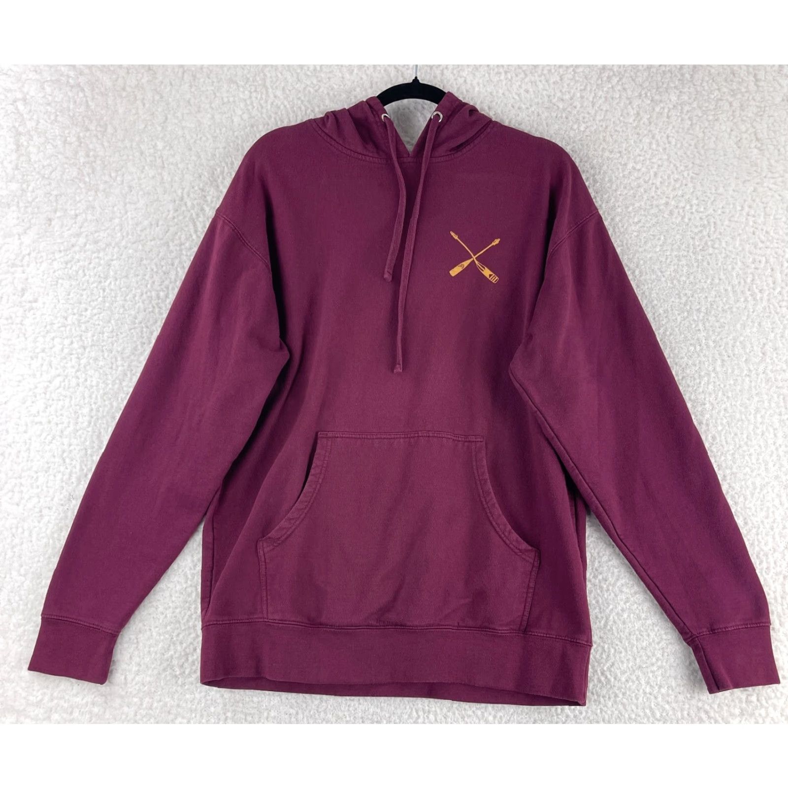 Pendleton Pendleton Mens Sweater Pullover Hoodie Long Sleeve Cross Paddle Maroon Red Knit Crew Neck Casual Size L Size US L / EU 52-54 / 3 - 2 Thumbnail