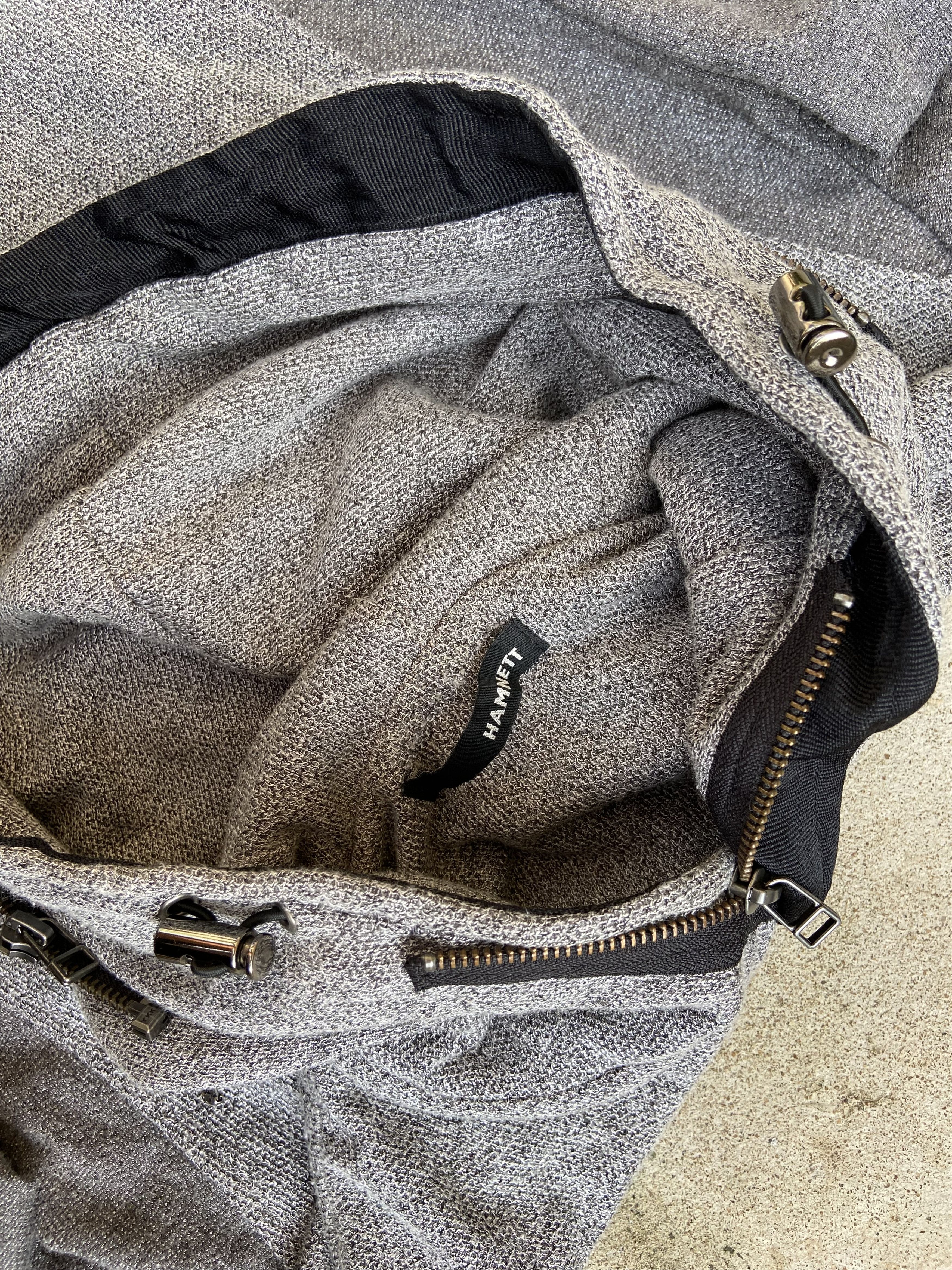 Katharine Hamnett London Hamnett multi zip hoodie ppfm LGB style Size US M / EU 48-50 / 2 - 6 Thumbnail