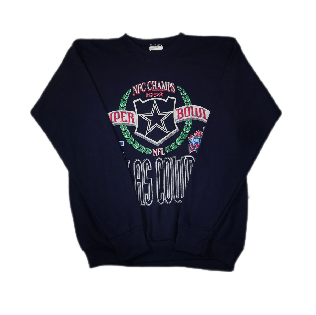 NFL 🇺🇸 90s Super Bowl Dallas Cowboys Crewneck Size US L / EU 52-54 / 3 - 1 Thumbnail