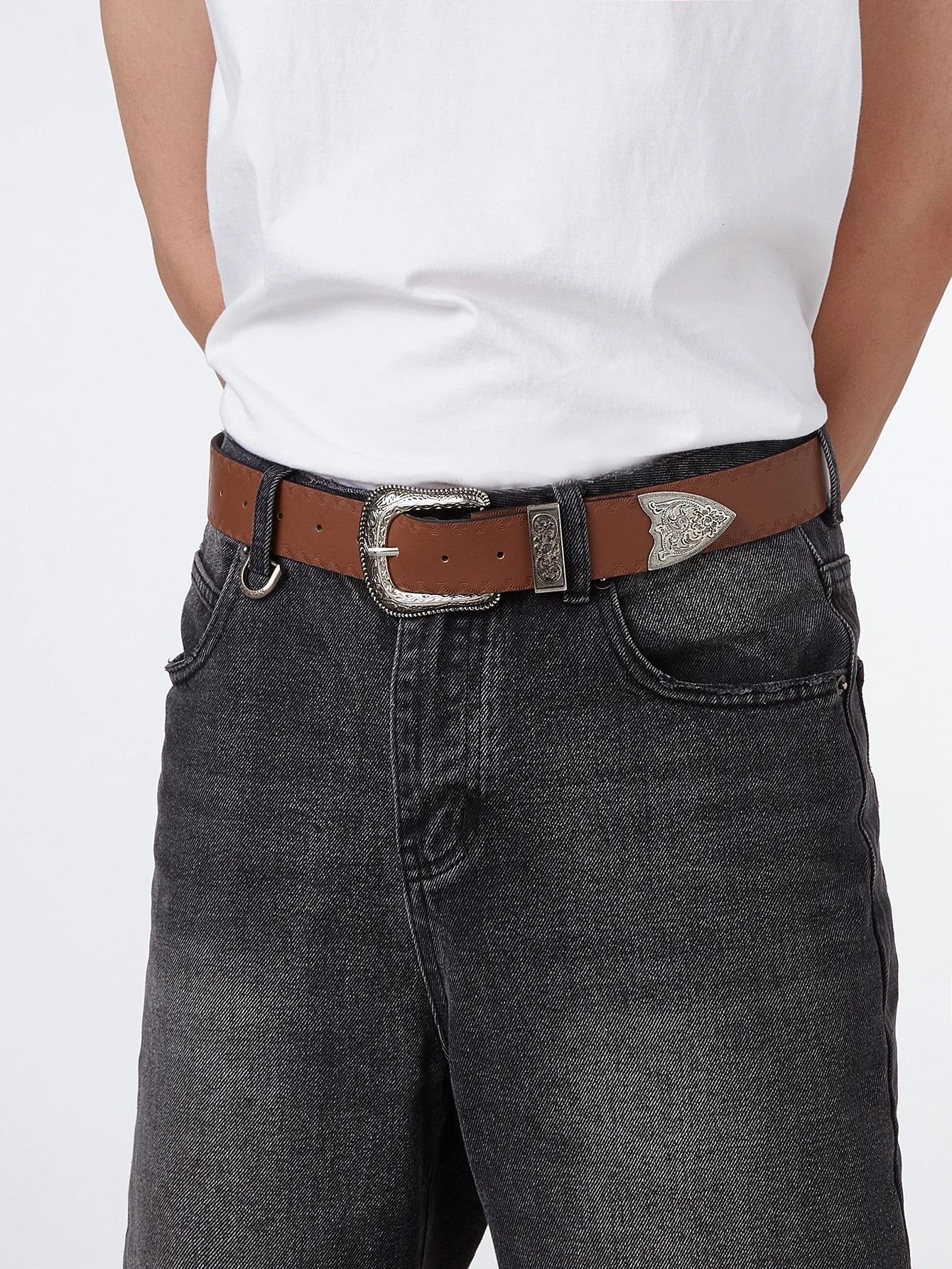 Other Western Brown Belt Size ONE SIZE - 1 Thumbnail