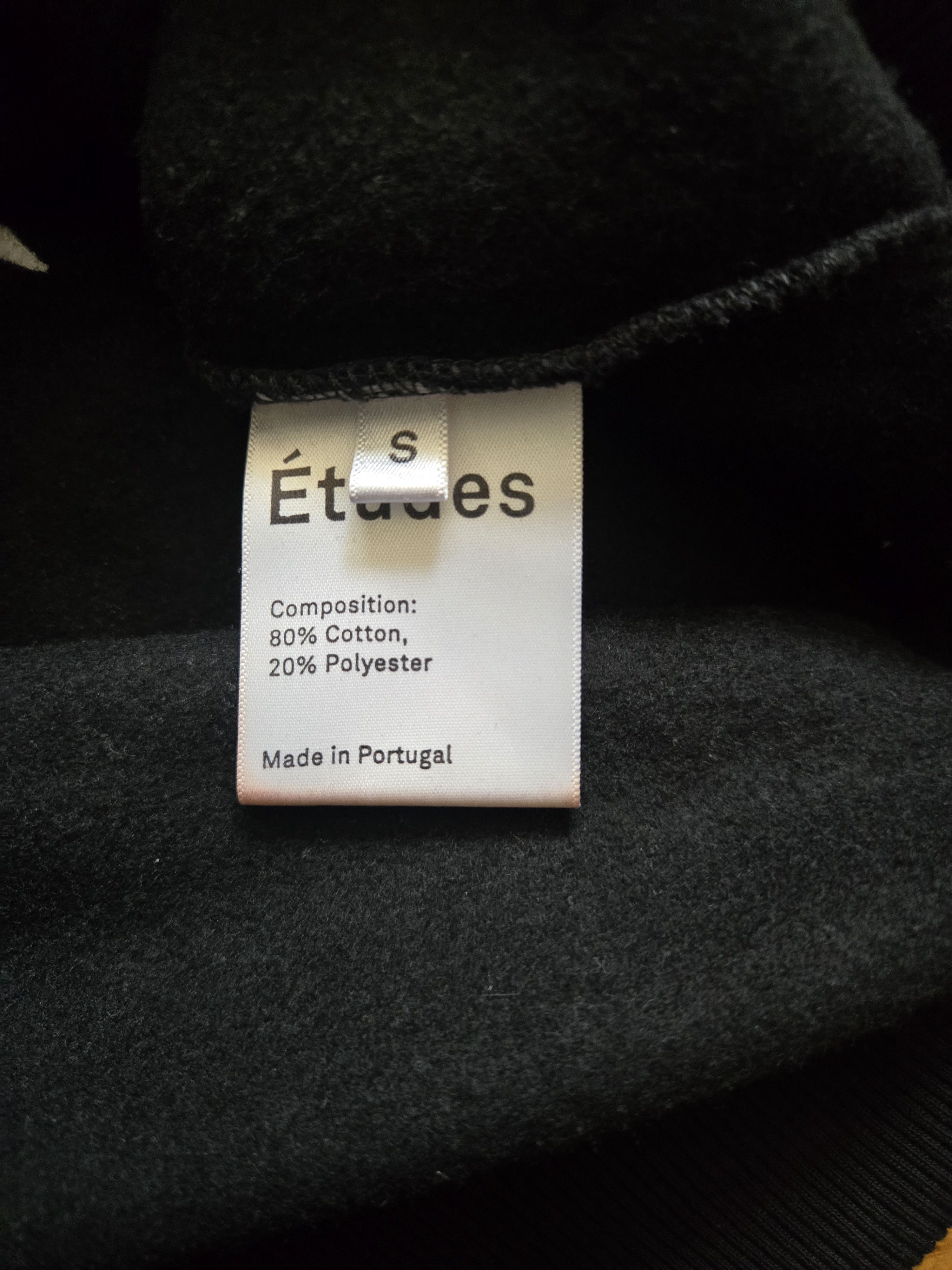 Etudes Études Studios S Klein Europa Black Hoodie Size US S / EU 44-46 / 1 - 3 Thumbnail