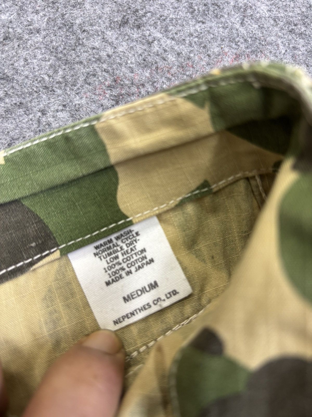 Needles HOGGS by NEPENTHES USA Japan Camo Baggy Monkey Pant F897 Size US 32 / EU 48 - 14 Thumbnail