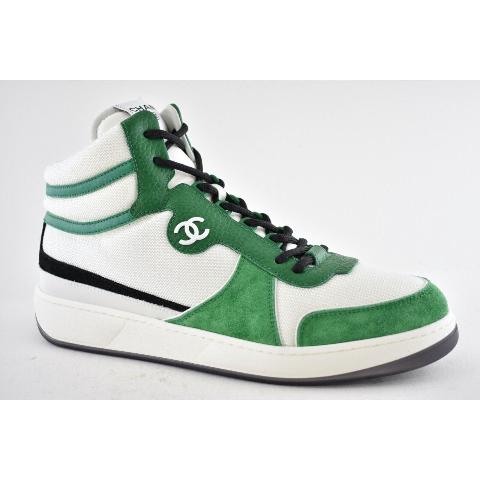 Chanel Chanel 22P Mens High Top Lace Up Trainer Sneaker 45 12 Size US 12 / EU 45 - 2 Thumbnail