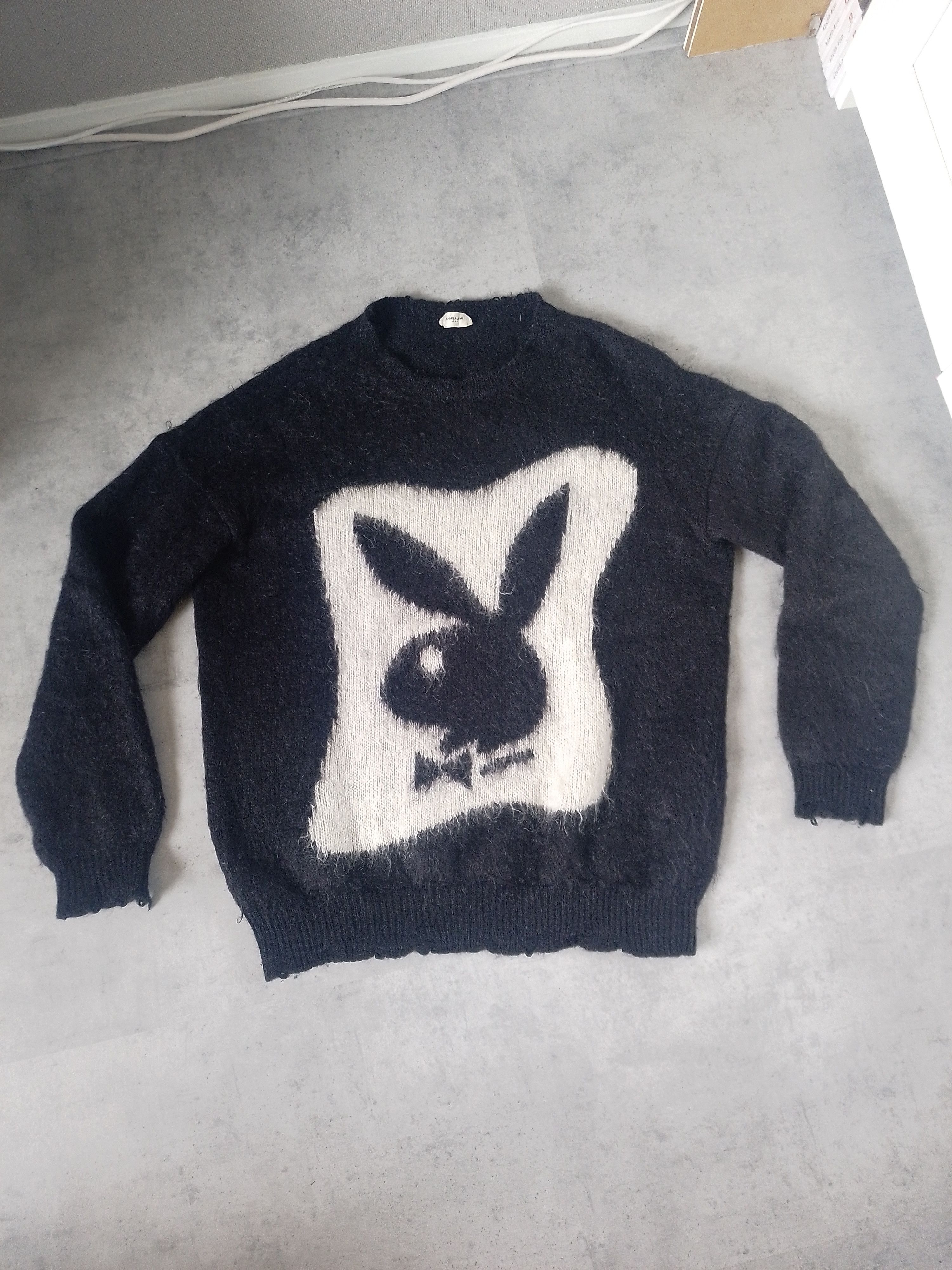 Knit Sweater Vintage Playboy Bunny Sweater Vintage Playboy By