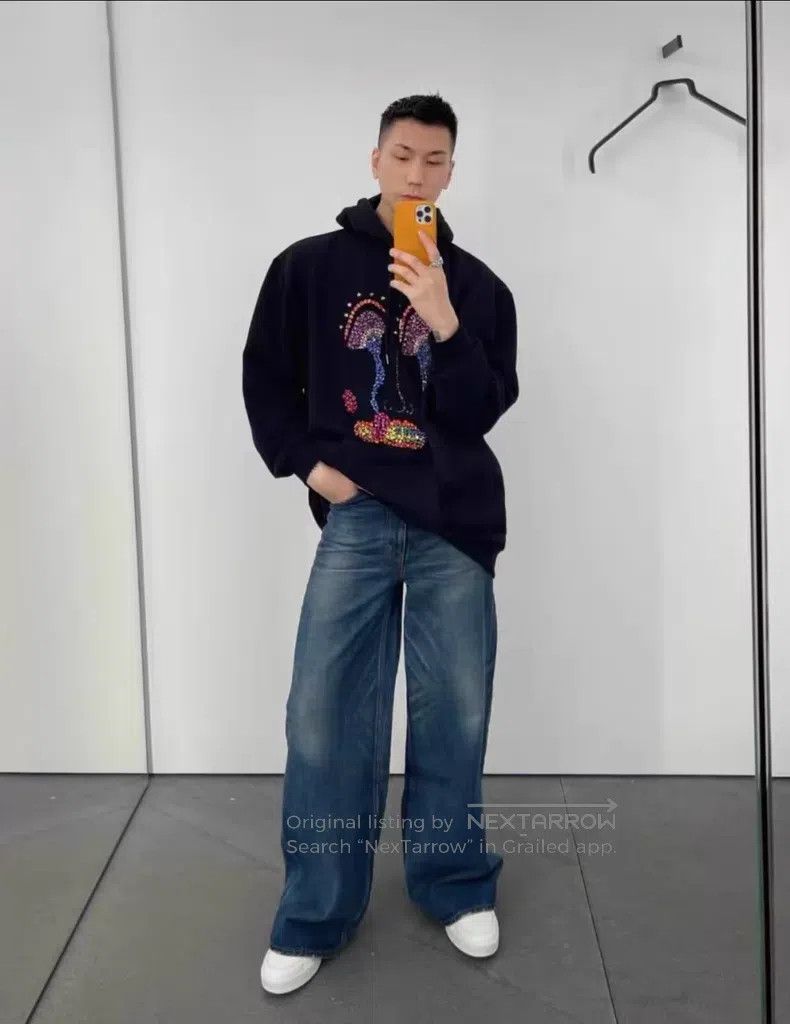 Celine Celine Colorful Diamond Artist Collab Hoodie Sweatshirt i Size US M / EU 48-50 / 2 - 9 Thumbnail