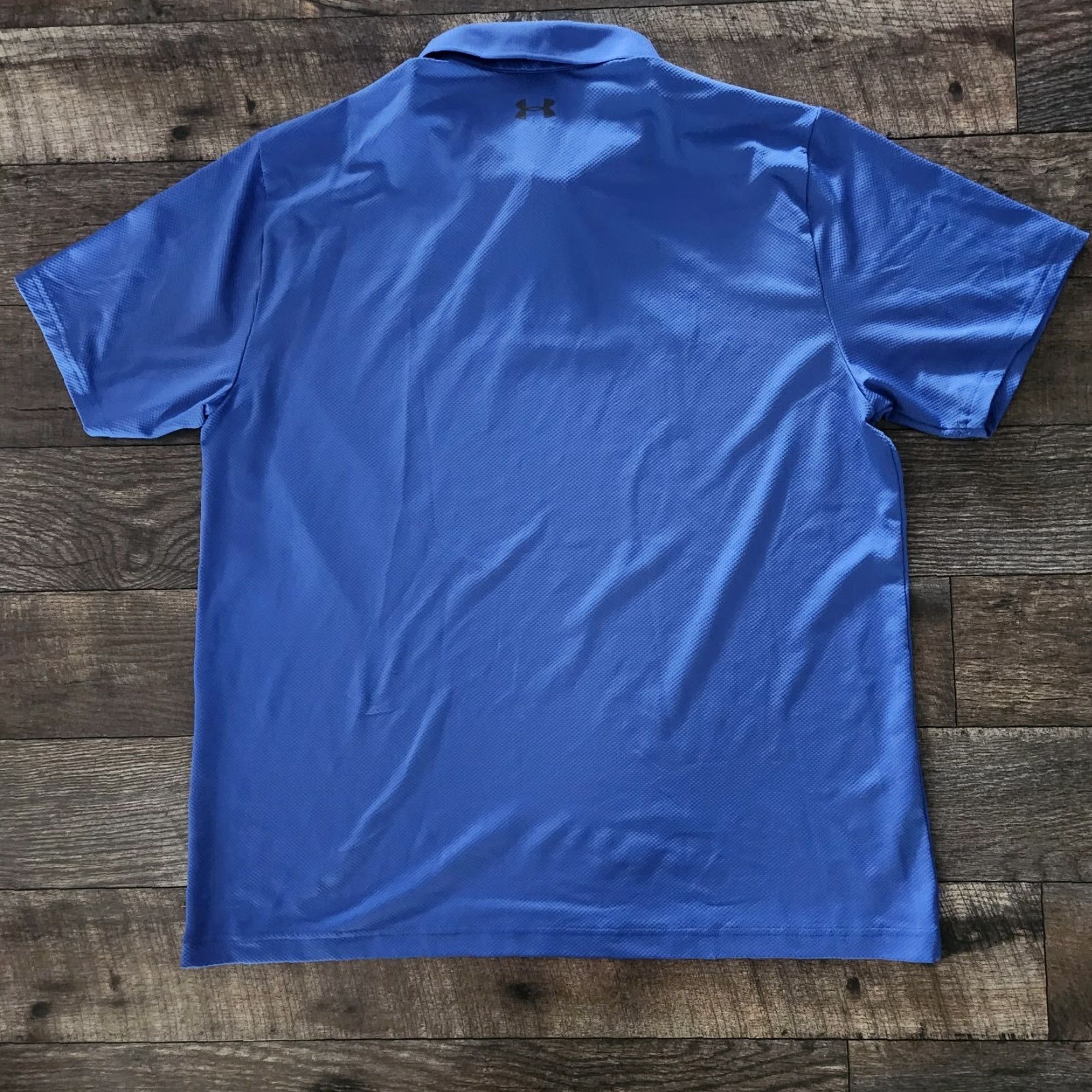Under Armour Under Armour The Performance Polo Shirt Blue Men's 2XL Polo Golf Outdoors Shirt Short Sleeve Breathable Stretch Heathered Regular Size US XXL / EU 58 / 5 - 6 Thumbnail