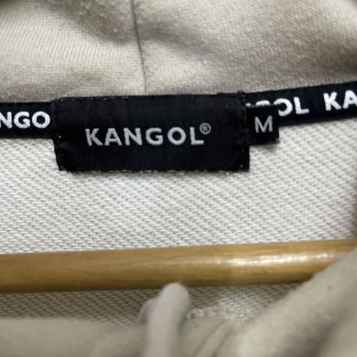 Vintage Kangol Big Logo Pullover Hoodie Size US L / EU 52-54 / 3 - 11 Thumbnail