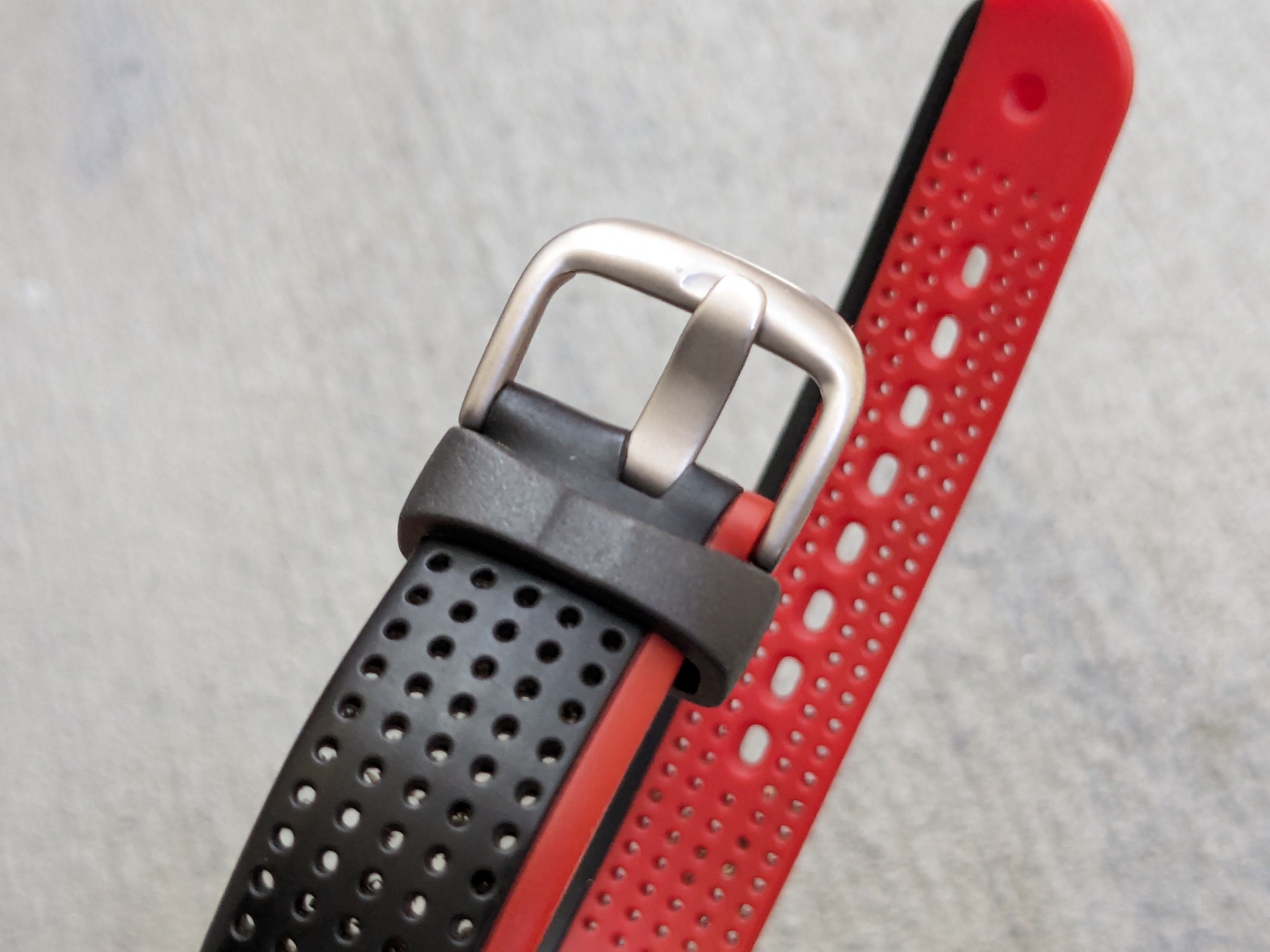 Nike Nike Triax Fury Watch Black Red Digital Rubber Sports Size ONE SIZE - 10 Thumbnail