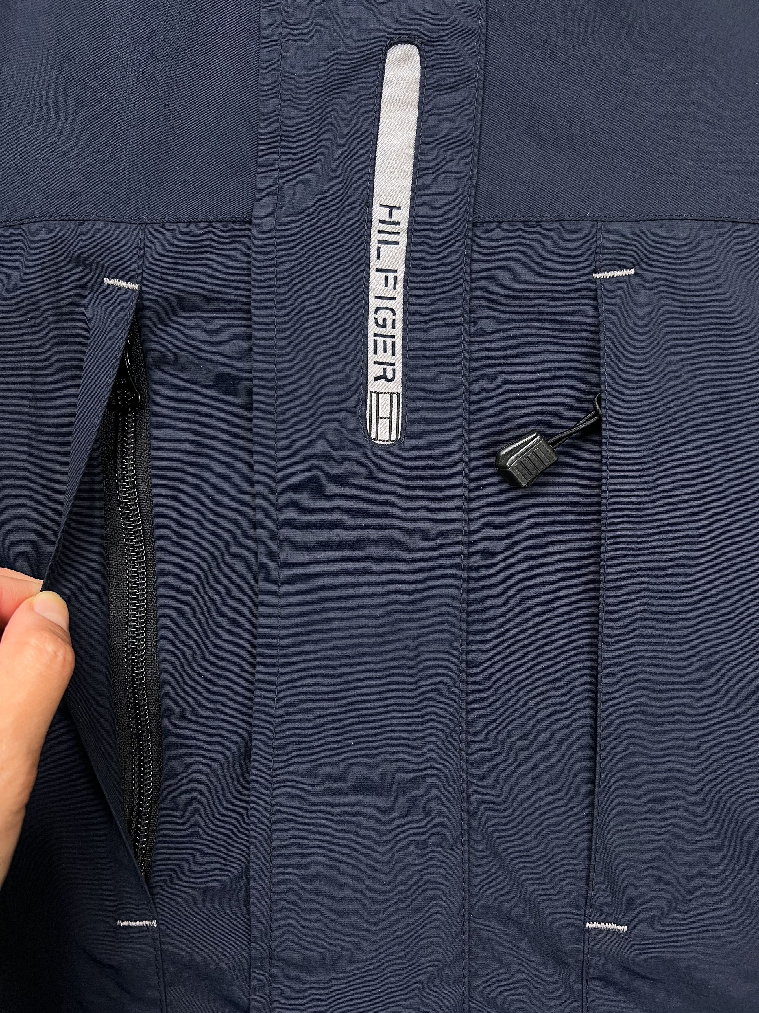 Tommy Hilfiger Tommy Hilfiger Y2K H-Tech Nylon Jacket StowawayHood HongKong Size US L / EU 52-54 / 3 - 6 Thumbnail