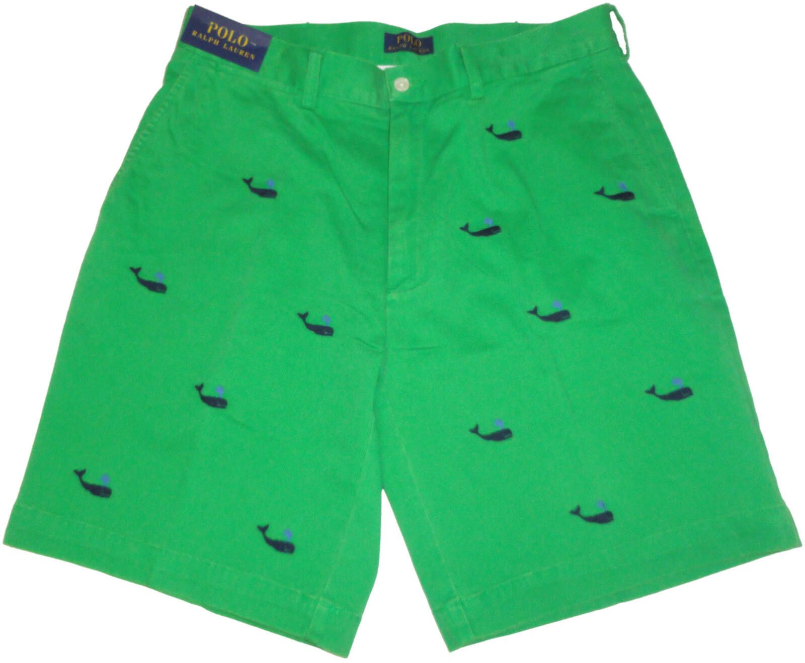 Polo Ralph Lauren Polo Ralph Lauren All Over Whale Print Chino Shorts NWT 30 Size US 30 / EU 46 - 1 Thumbnail