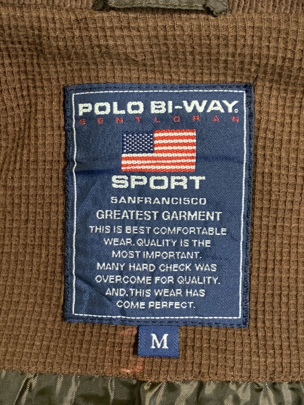 Japanese Brand × Vintage Rare Design Vintage Polo Bi-Way Sentloran Sport Jacket Size US M / EU 48-50 / 2 - 4 Thumbnail