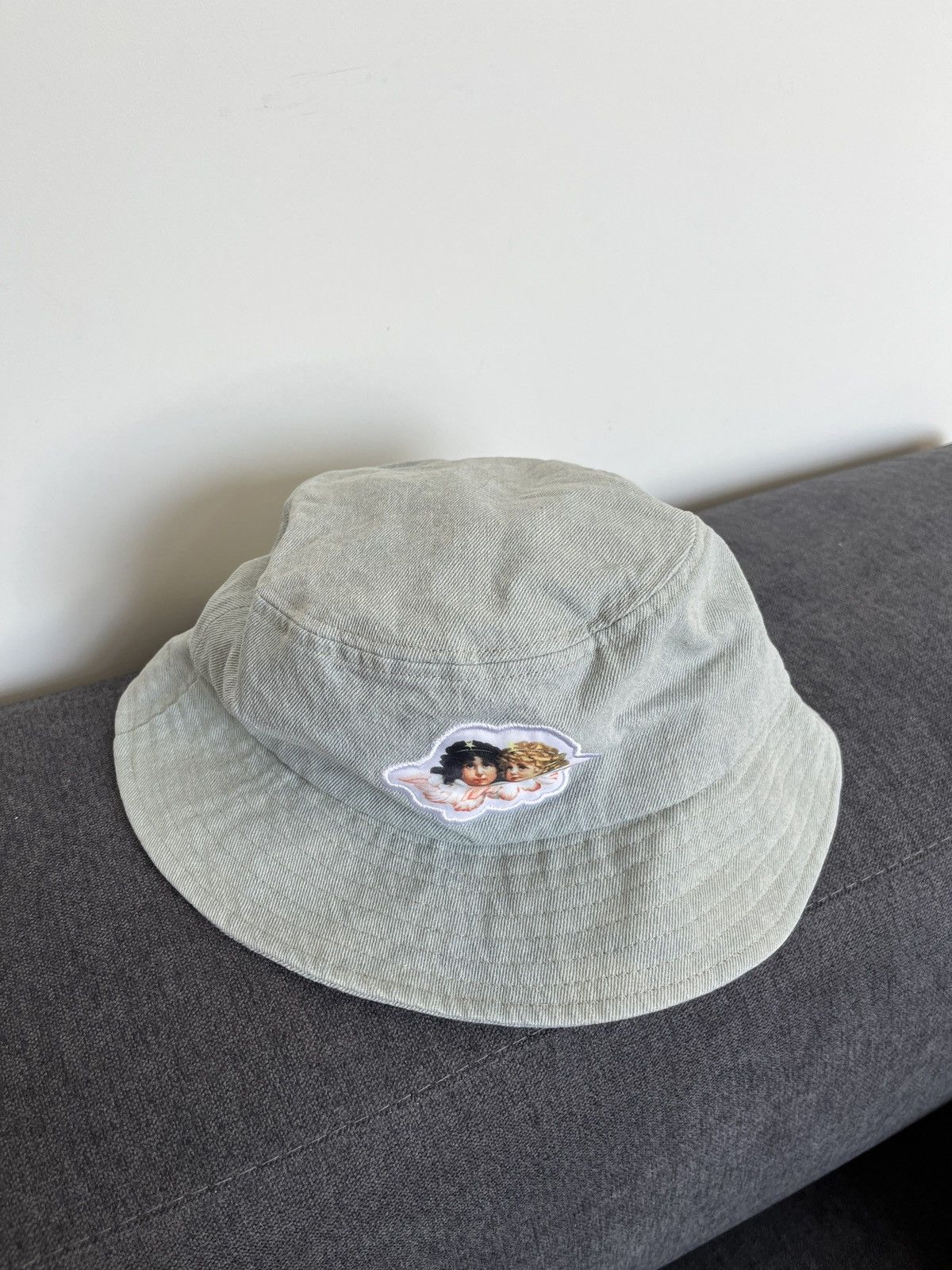 Fiorucci Fiorucci Denim Angels Bucket Hat Size ONE SIZE - 3 Thumbnail