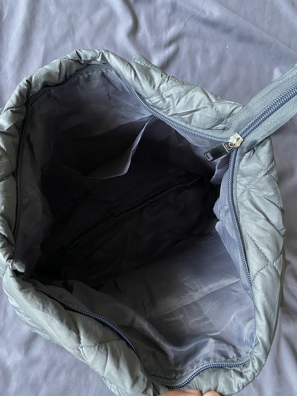 CABANE de ZUCCa × Issey Miyake Cabane de Zucca by Issey miyake Quilted puffer tote bag Size ONE SIZE - 4 Thumbnail