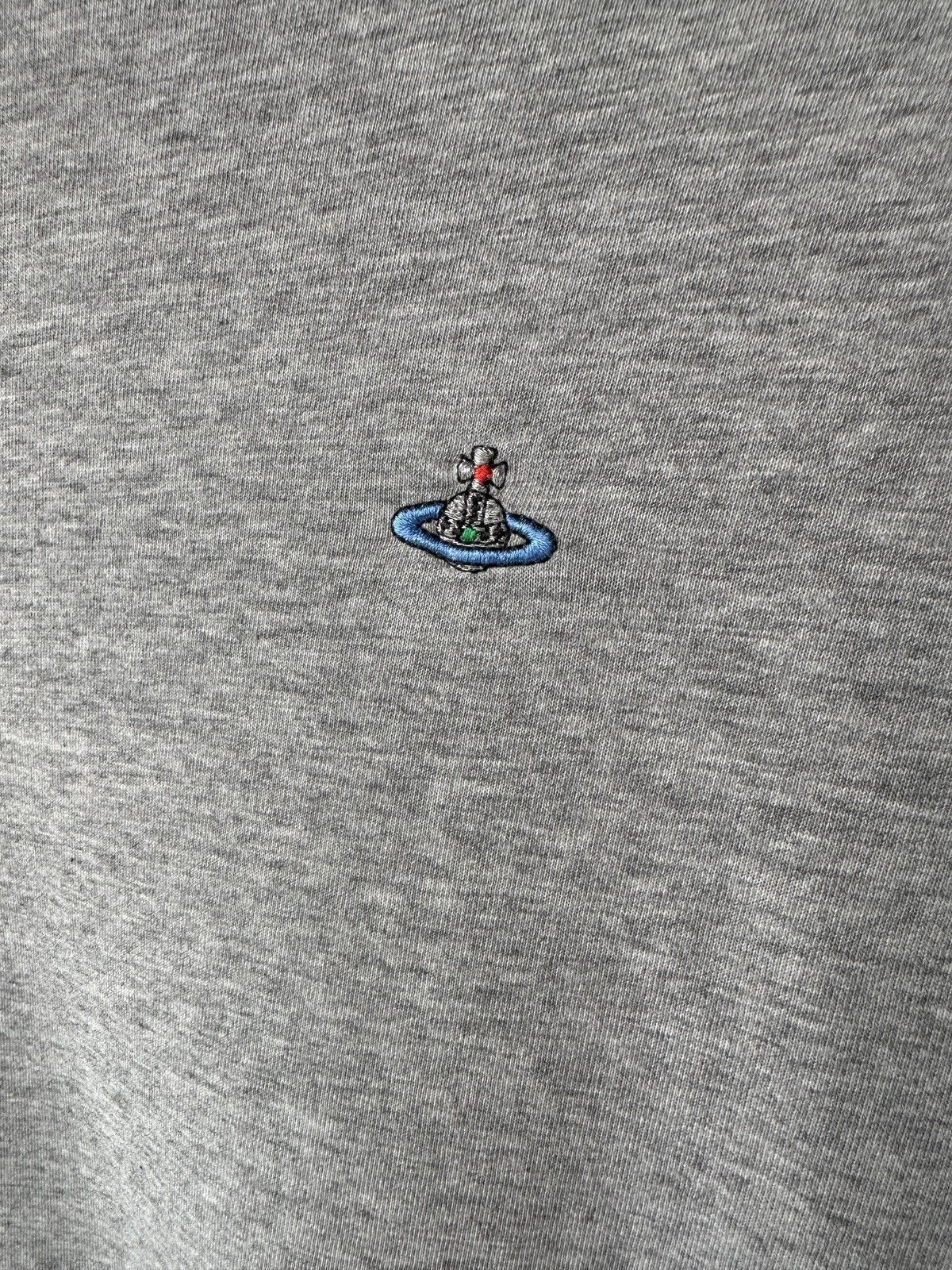 Vivienne Westwood VIVIENNE WESTWOOD Orb Logo Gray T-Shirt Men’s Size S Size US S / EU 44-46 / 1 - 4 Thumbnail