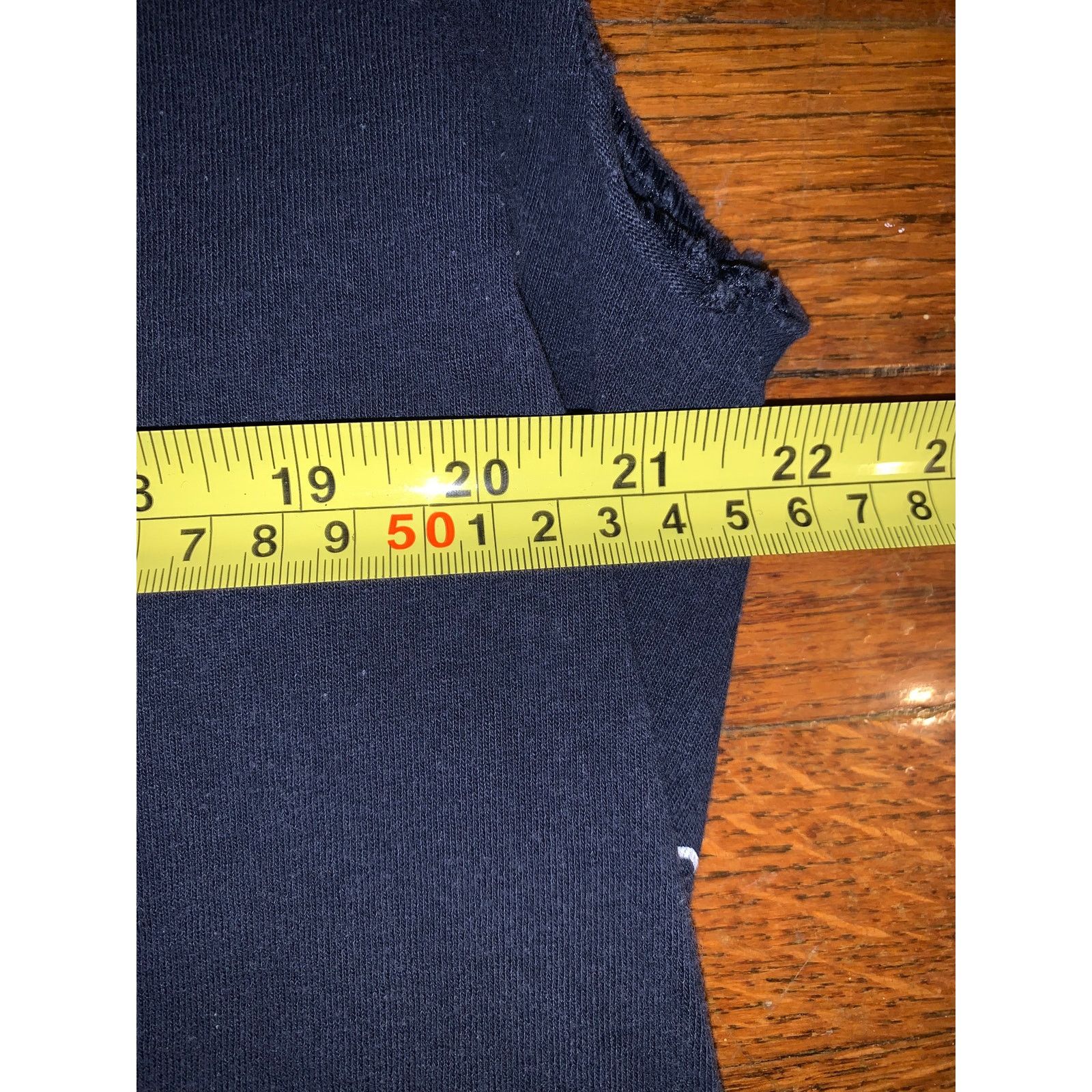 Hurley Vtg Y2K Hurley Cut Off Shirt Navy Blue Thrashed XL Size US XL / EU 56 / 4 - 8 Thumbnail
