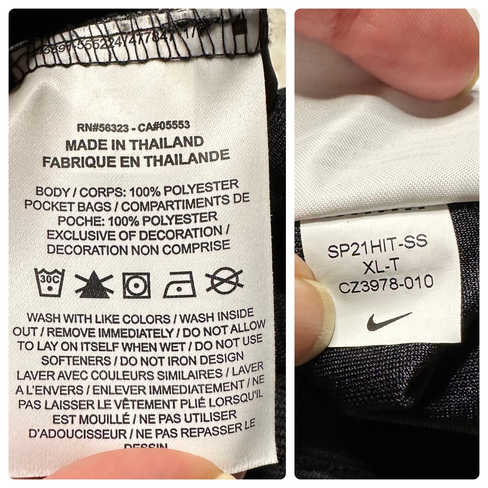 Nike Nike Dri Fit Fly Basketball Shorts 7.5” Black Women’s XLT Size 40" / US 18 - 8 Thumbnail