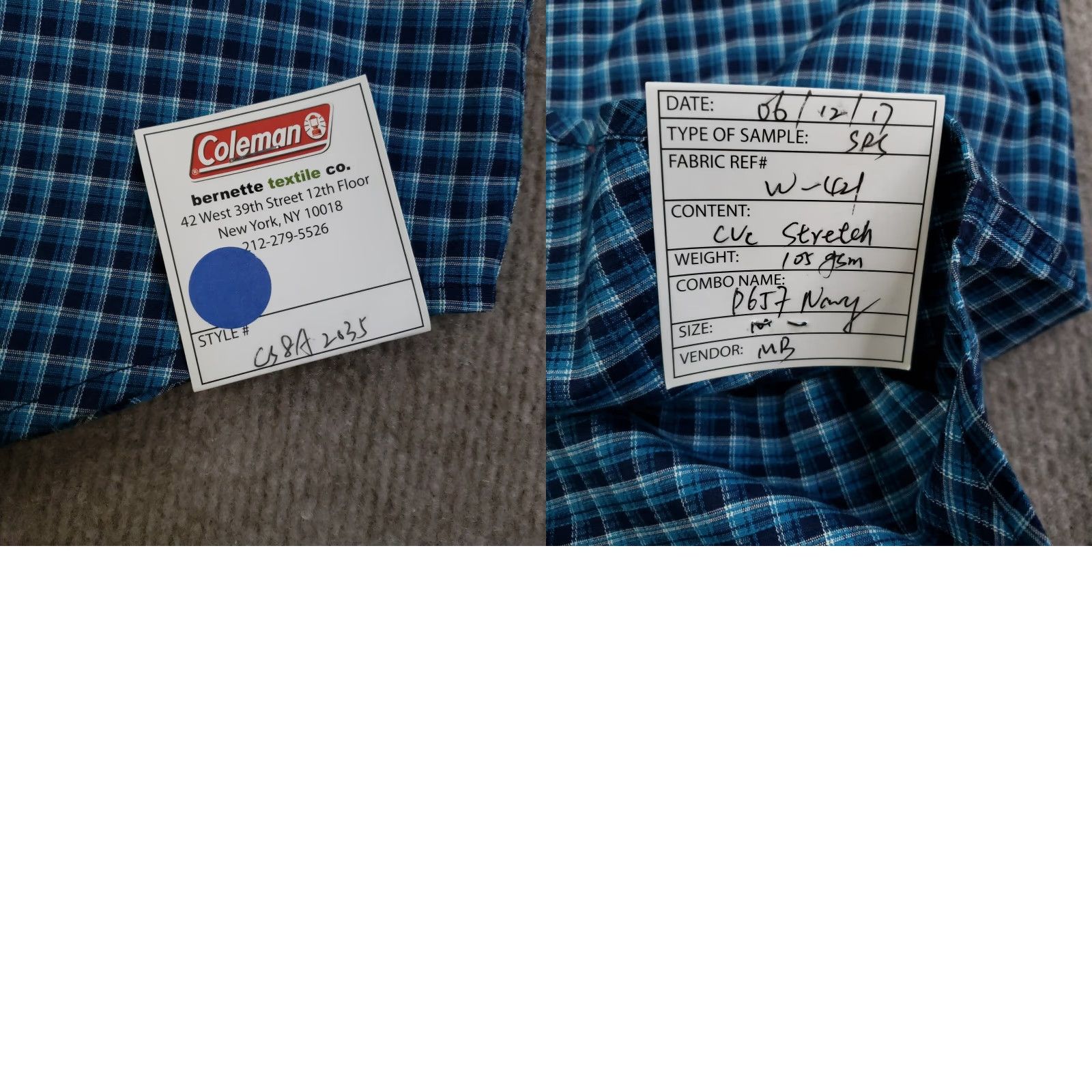 Vintage Coleman Shirt Button-Up Short Sleeve Men Medium Blue Plaid Casual Workwear NHS? Size US M / EU 48-50 / 2 - 8 Thumbnail