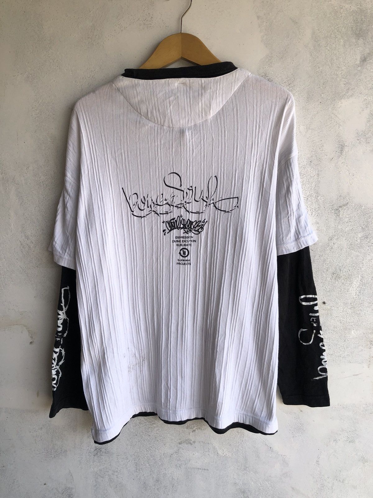 If Six Was Nine Japan Poem Double Layer B-one-soul Rock Punk Style Size US XL / EU 56 / 4 - 3 Thumbnail