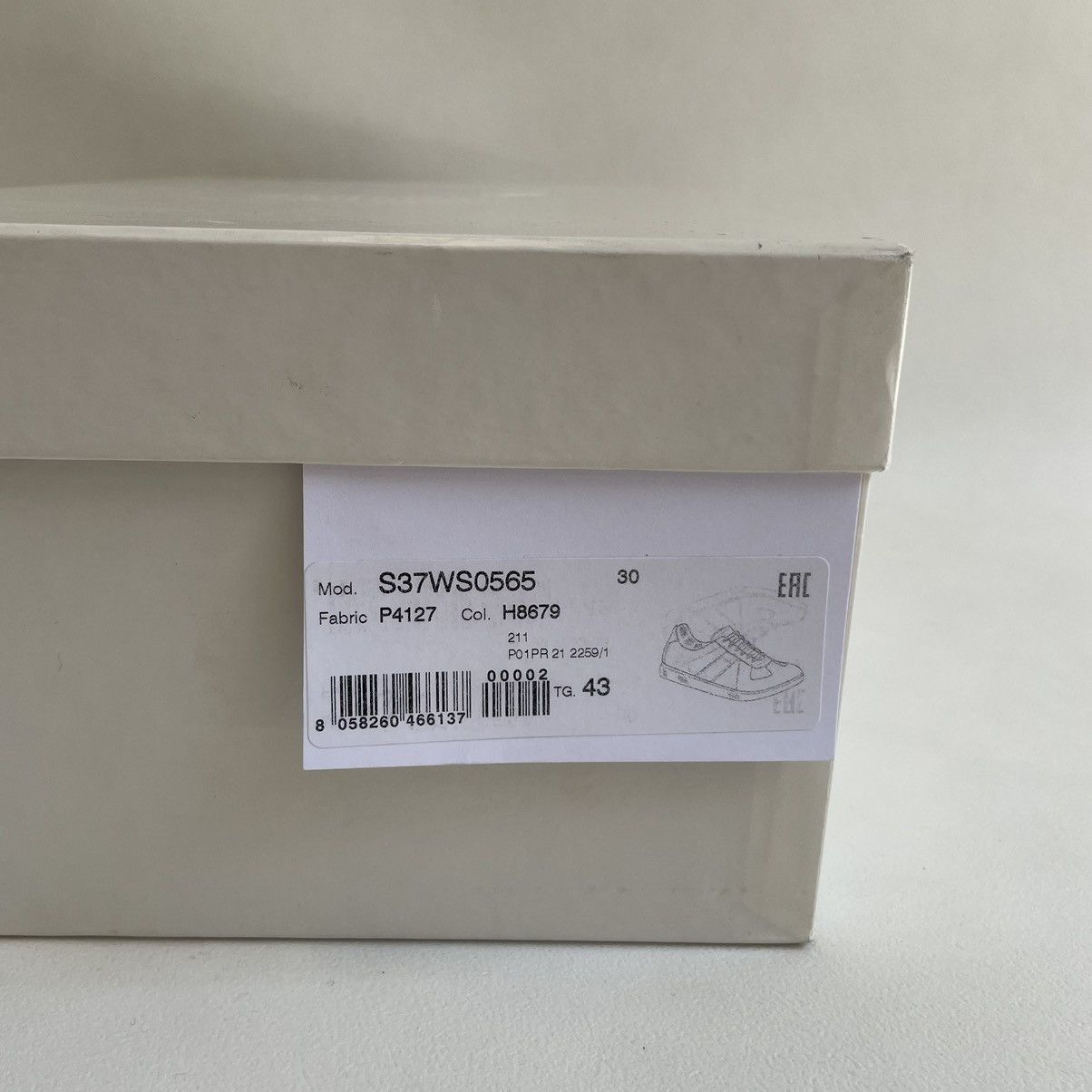 Maison Margiela S/S 21 Clear PVC GAT Sneakers Size US 10 / EU 43 - 20 Thumbnail