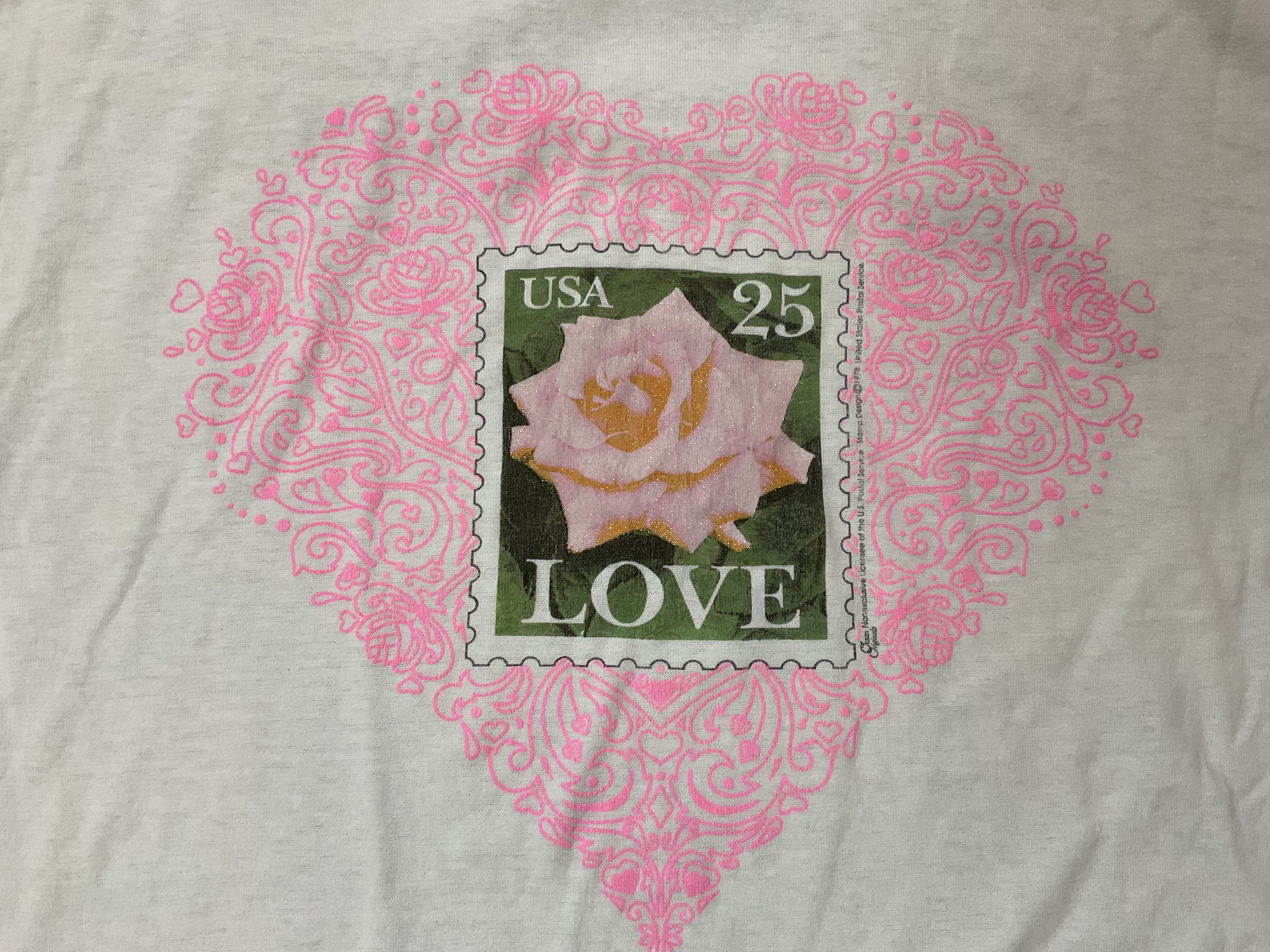 Vintage Vintage 1988 USPS Stamp Sweatshirt Free Vtg Stamp T-Shirt Size US M / EU 48-50 / 2 - 6 Thumbnail