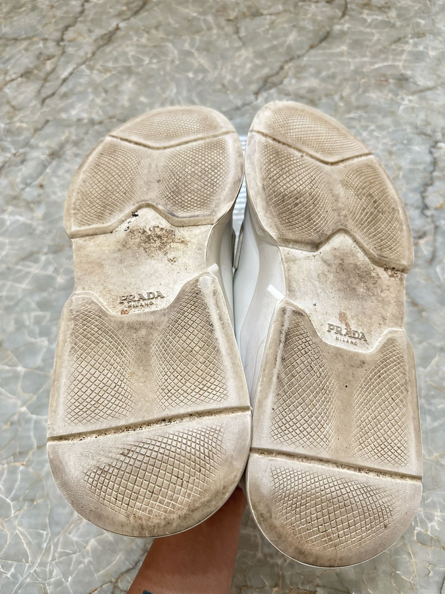 Prada Spazzolato Runway Sneakers Size US 10 / EU 43 - 8 Thumbnail