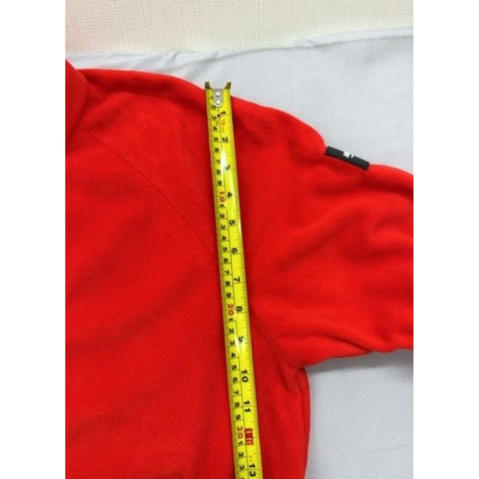 Aigle Aigle Red Fleece Zip Up Jacket High Collar Long Sleeve Unisex - Fleece Jacket, Red, Zip Up, High Collar, Windproof, 10, Teens, Regular Fit Size US M / EU 48-50 / 2 - 7 Thumbnail