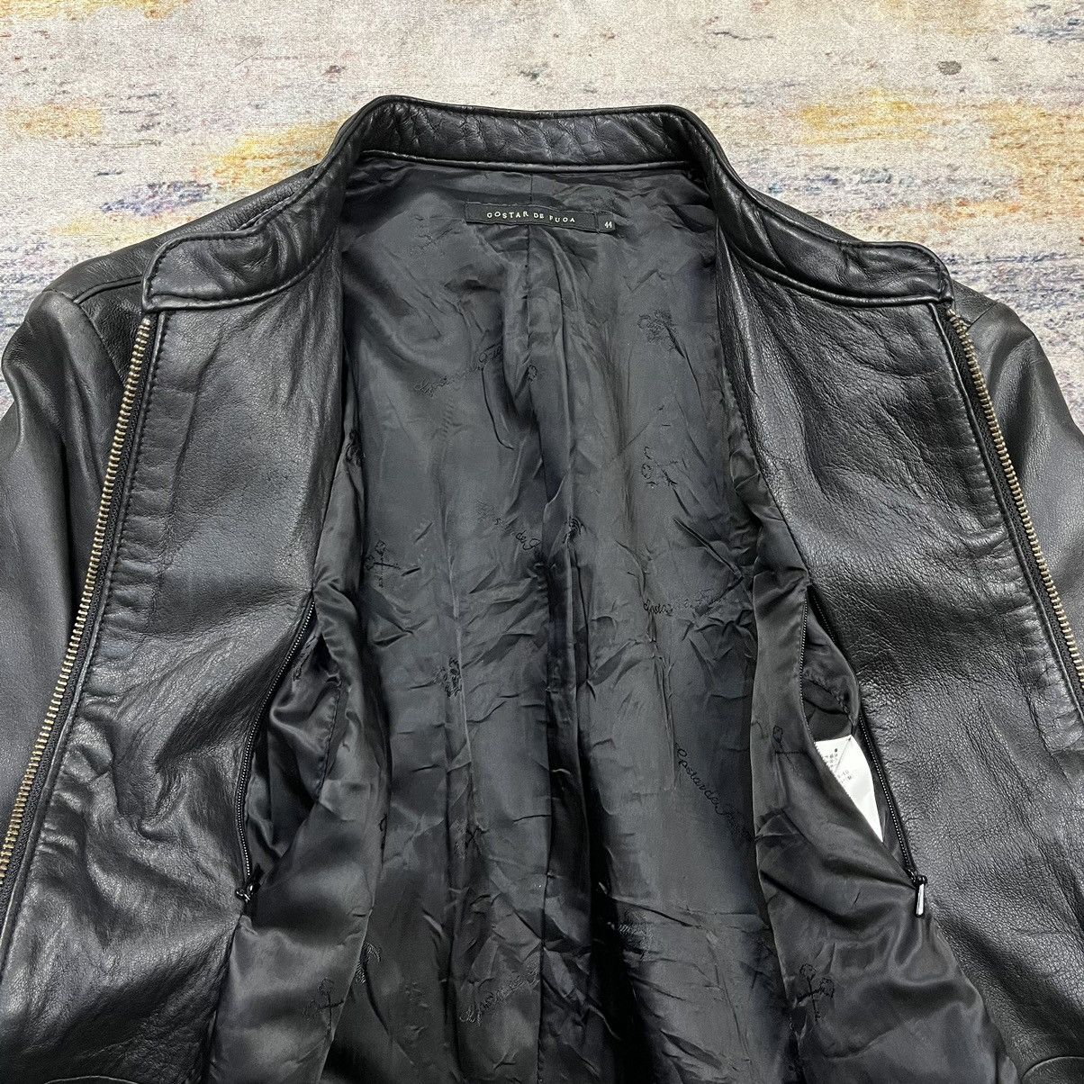 GOSTAR DE FUGA Gostar De Fuga multi zipper bikers leather jacket Size US S / EU 44-46 / 1 - 10 Thumbnail
