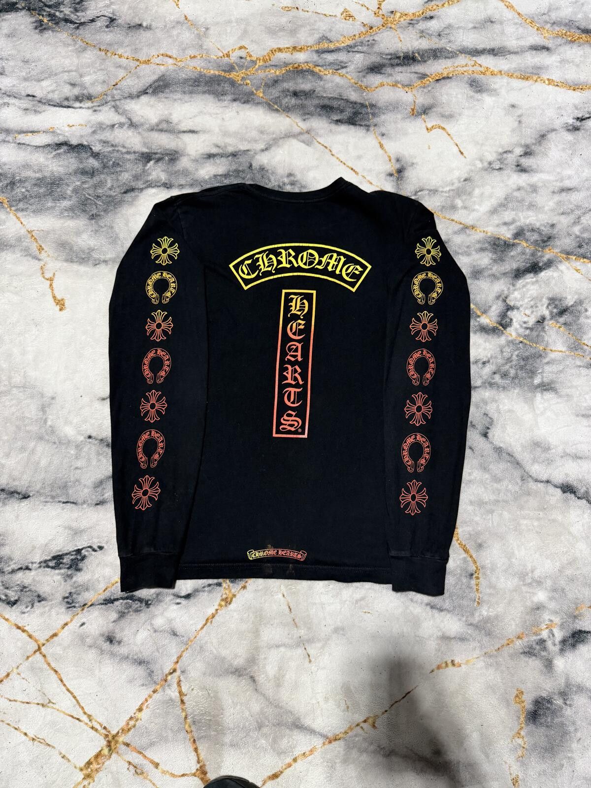 Chrome Hearts Chrome Hearts Gradient T Bar Logo L/S - Sz M Size US M / EU 48-50 / 2 - 1 Thumbnail