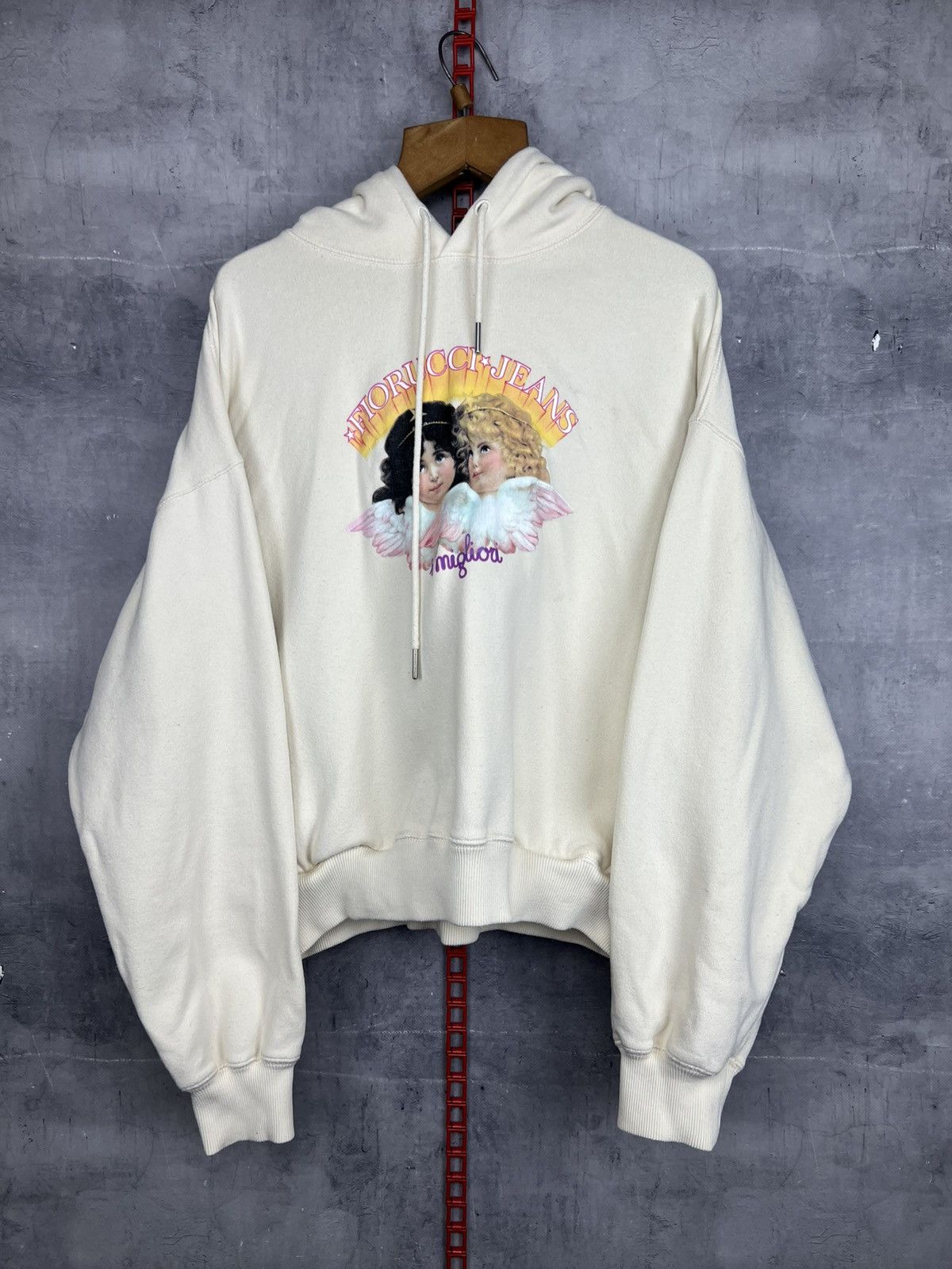 Fiorucci Fiorucci Angels Hoodie Women’s Beige - Size Xs Size XS / US 0-2 / IT 36-38 - 3 Thumbnail