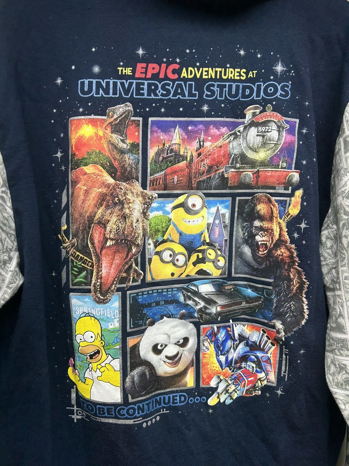 Universal Studios Universal Studios Epic Adventures Zip Up Hoodie Size US L / EU 52-54 / 3 - 3 Thumbnail