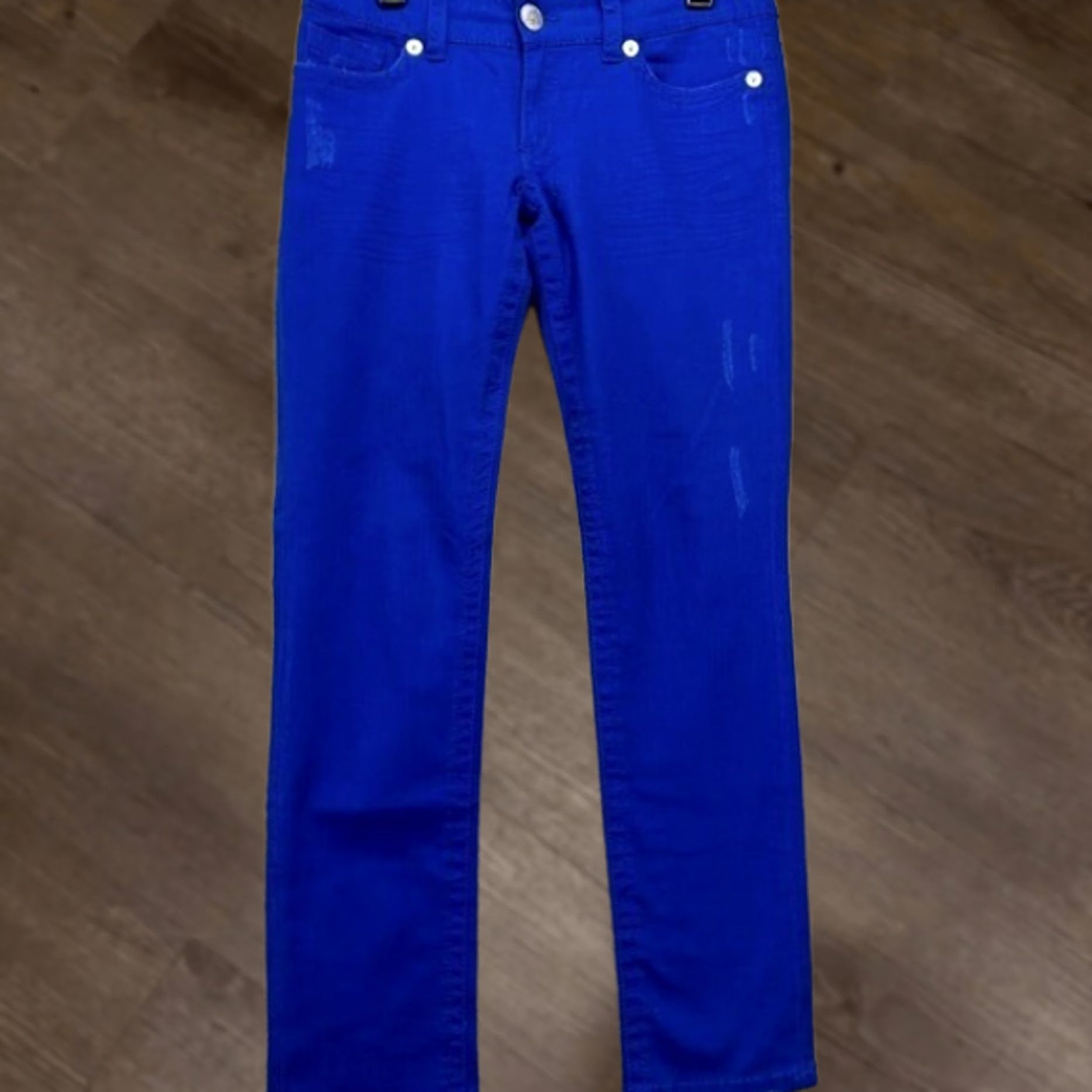 Vintage Seven7 Jeans Womens Blue Skinny Stretch Denim Pants 29 Casual Ladies 5 Pockets Size 29" - 1 Thumbnail
