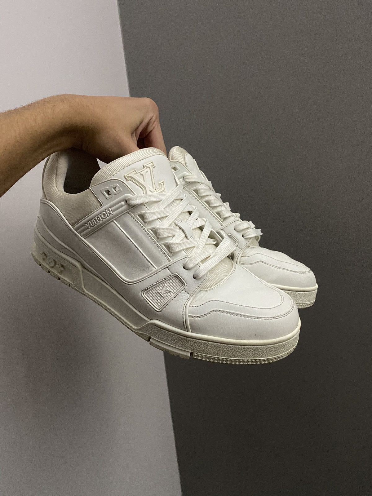Louis Vuitton LV trainers white Size US 10 / EU 43 - 1 Thumbnail