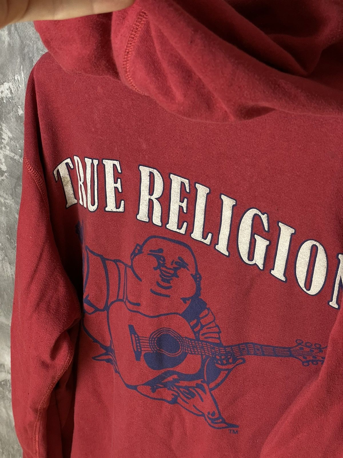 True Religion True Religion Big Buddha Logo Zip Up Hoodie y2k Drip Size US L / EU 52-54 / 3 - 10 Thumbnail
