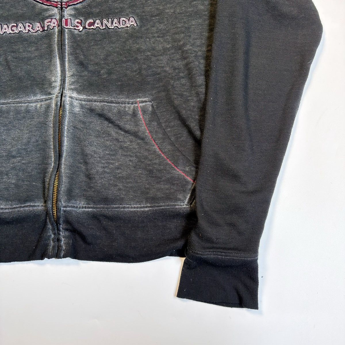 Hard Rock Cafe Hard Rock Double Burnout Zip Hoodie Size US S / EU 44-46 / 1 - 5 Thumbnail