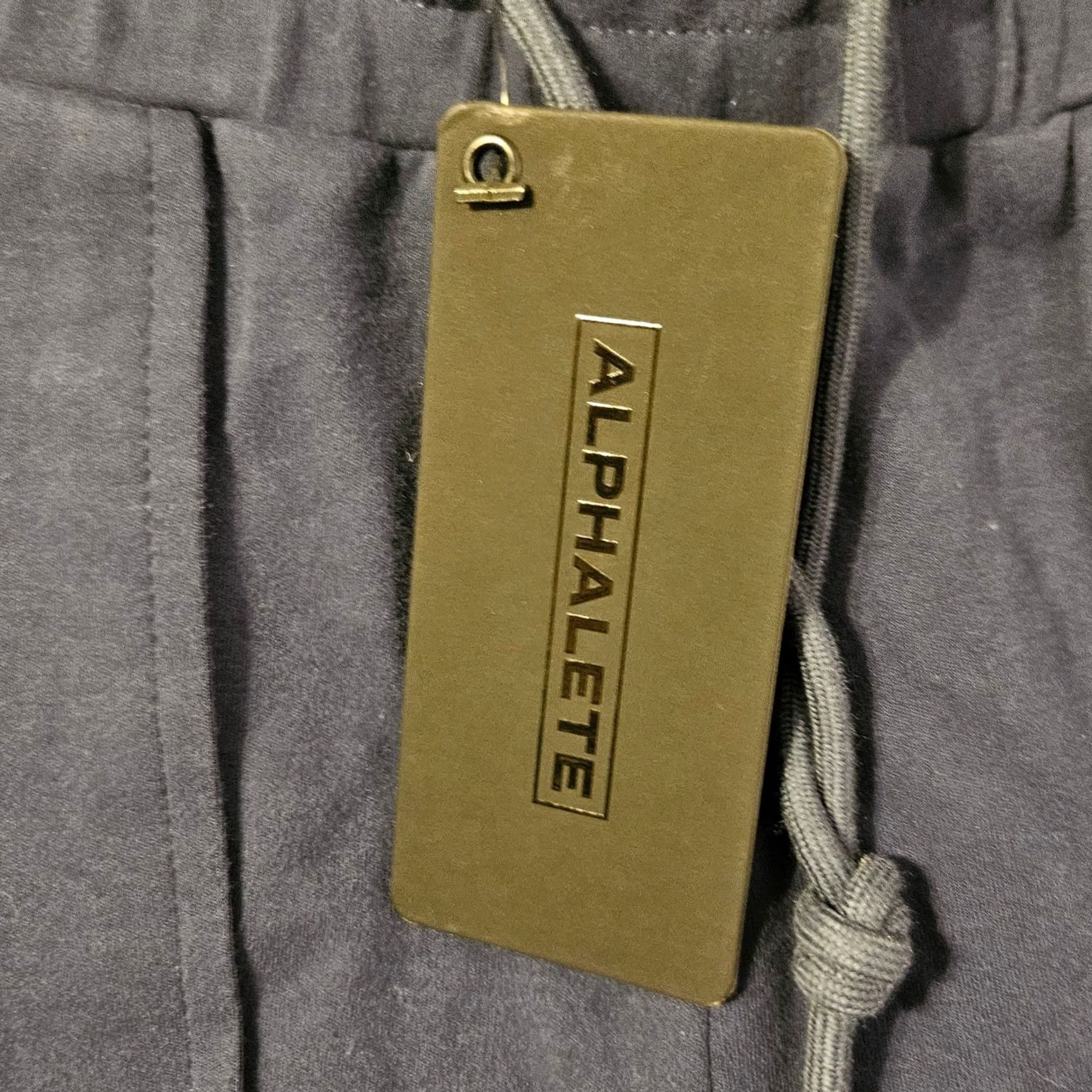Vintage Alphalete Mens Navy Blue Cargo Joggers Tapered Athletic Sweatpants Sz S NEW Size US 29 - 3 Thumbnail