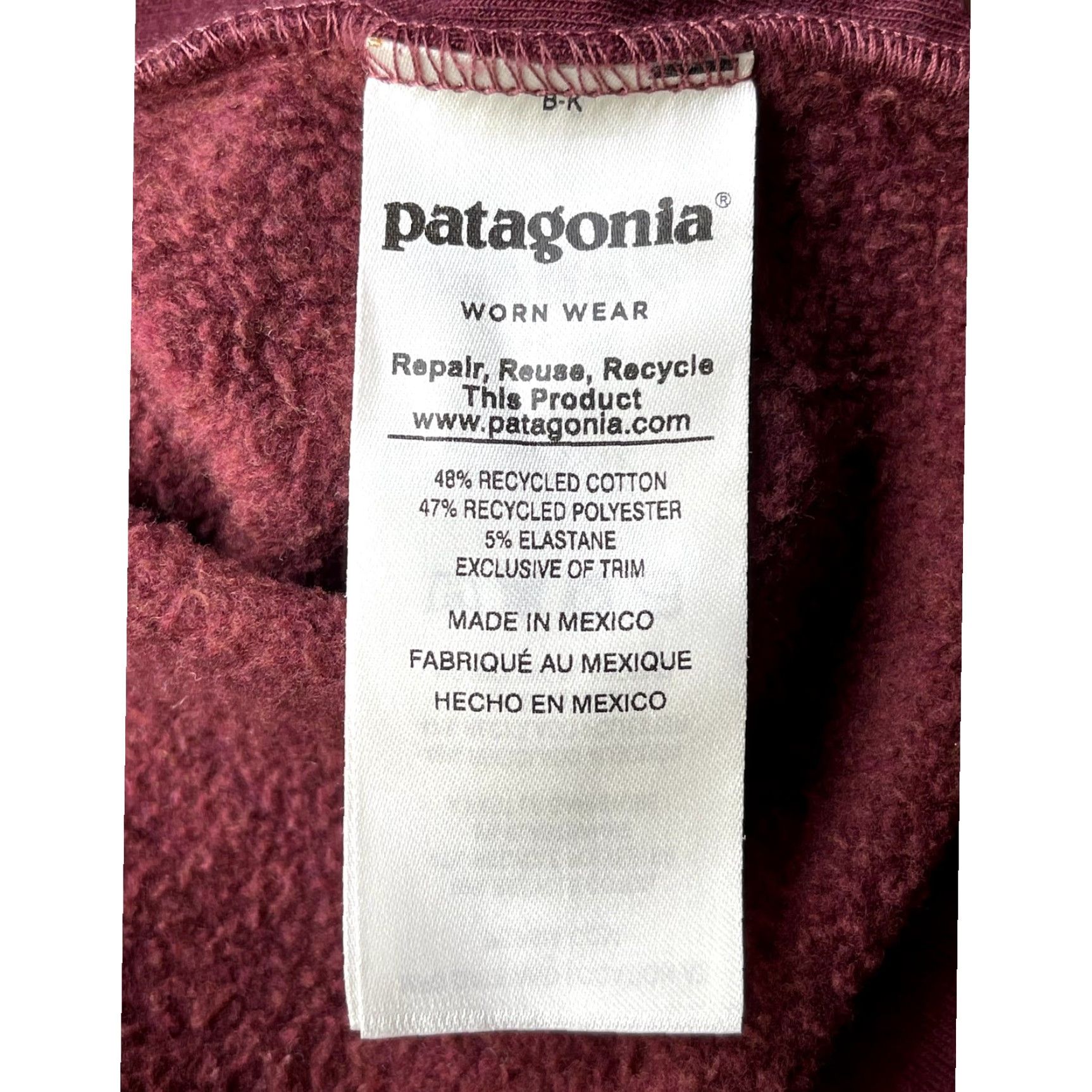 Patagonia VINTAGE Patagonia Uprisal Hoodie Sweatshirt Womens XS Pastel P-6 Logo Red Size XS / US 0-2 / IT 36-38 - 6 Thumbnail