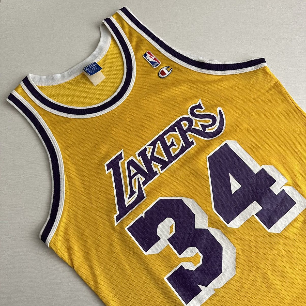 Champion × NBA × Vintage Vintage 90s Champion Jersey Shaq Shaquille O’Neal #34 Size US L / EU 52-54 / 3 - 2 Thumbnail