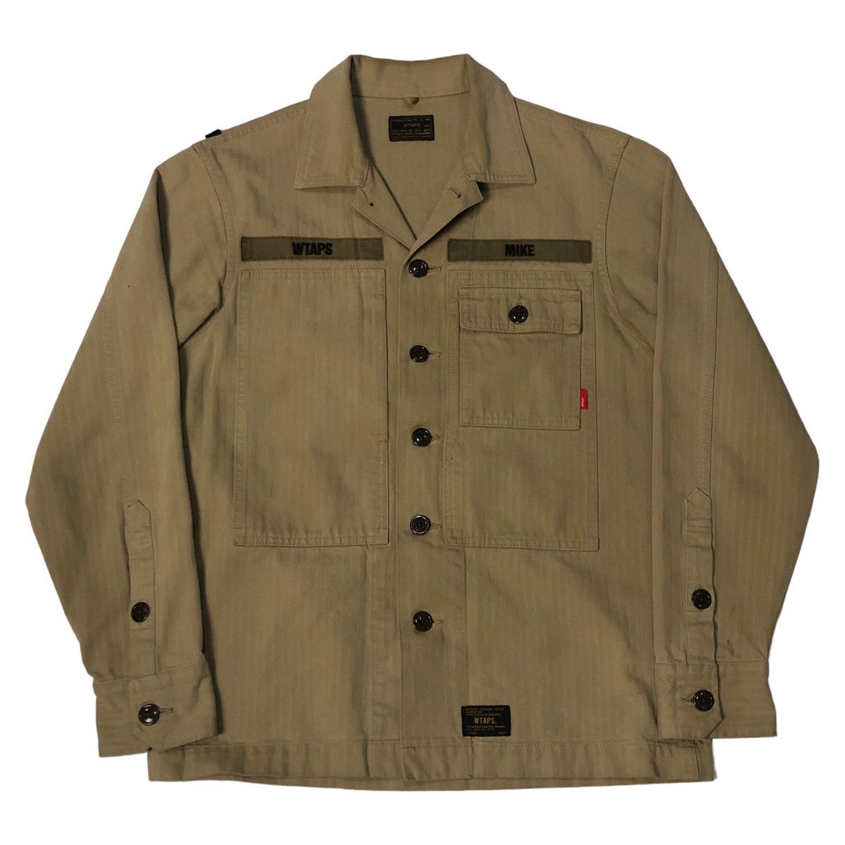 Wtaps WTAPS 'Hell in bone' HBT Shirt | Grailed