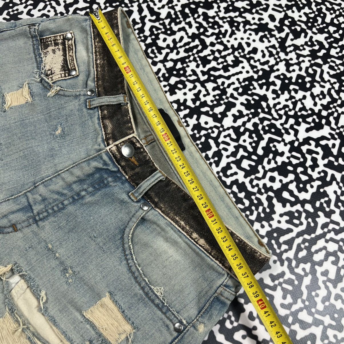 Japanese Brand Vintage Y2K Carte D’identine Japanese Distressed Shorts Size 30" / US 8 / IT 44 - 23 Thumbnail