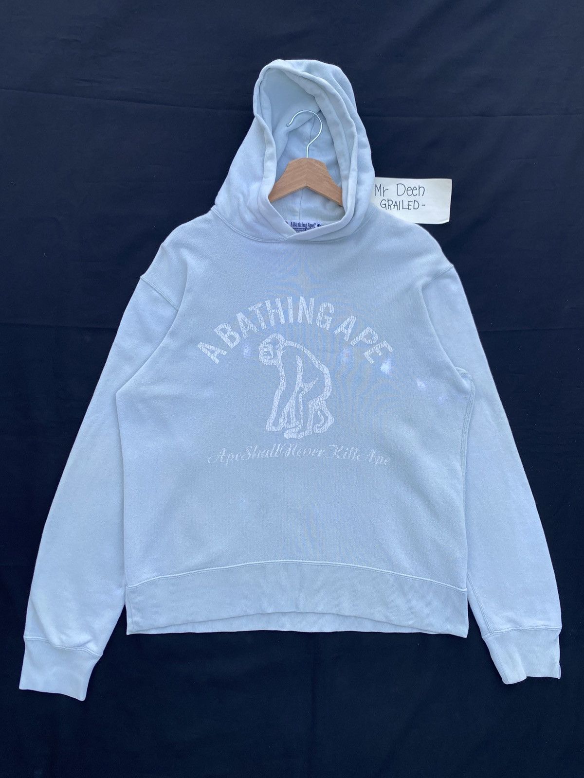 Bape Rare BAPE with the "Ape Shall Never Kill Ape" Hoodie Size US M / EU 48-50 / 2 - 2 Thumbnail