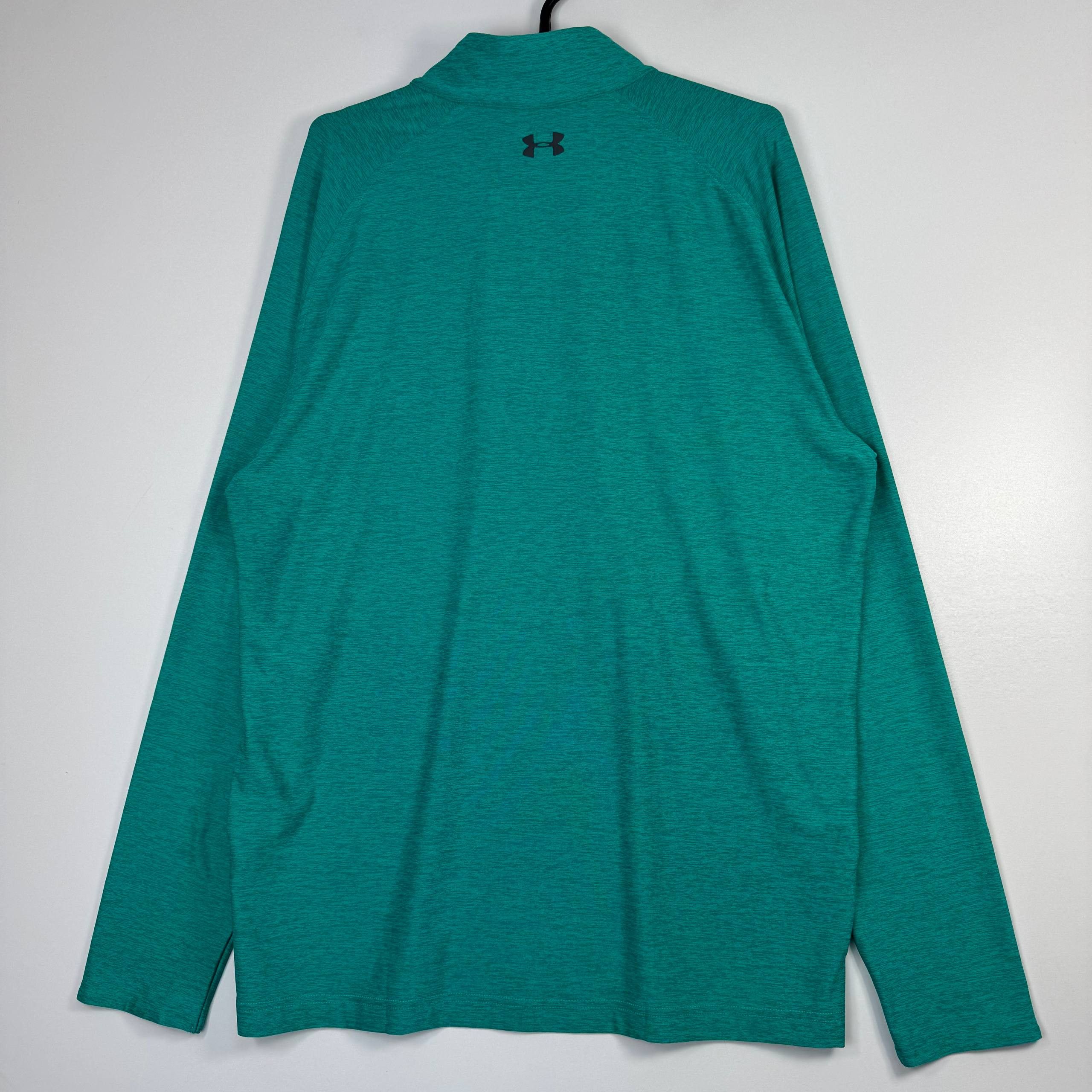 Under Armour Under Armour Tech 1/4 Zip Pullover Turquoise Mens Size L Size US L / EU 52-54 / 3 - 10 Thumbnail