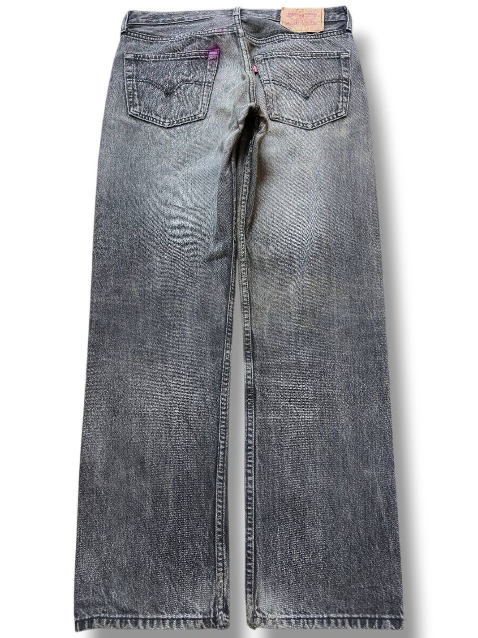 Levi's Vintage Clothing Vintage Levi’s 501 Faded Grunge Whiskers Denim Size US 30 / EU 46 - 5 Thumbnail
