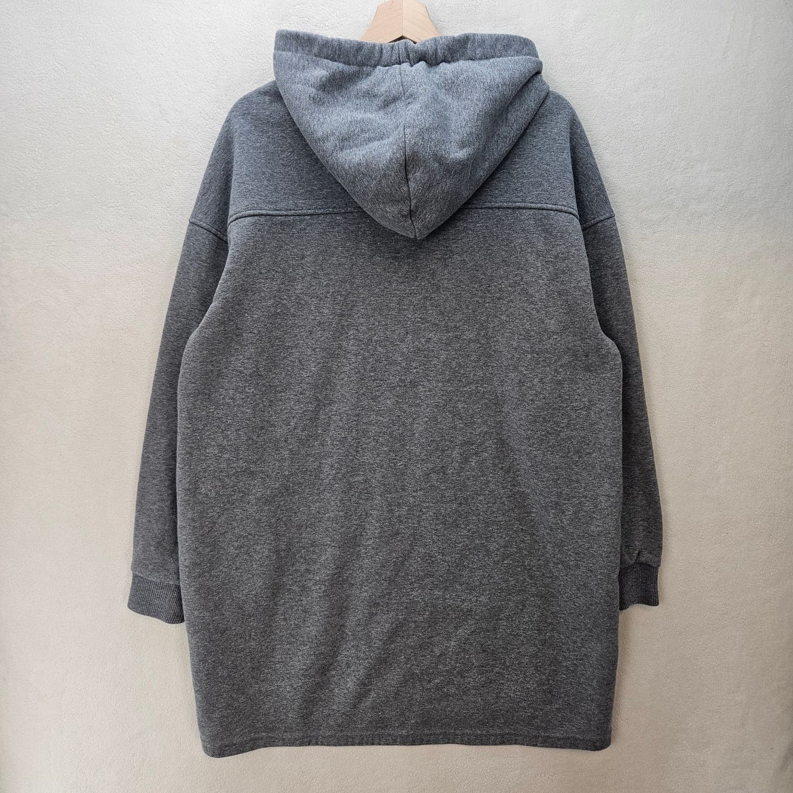 Ugg UGG WOMEN'S LARGE HEATHER GRAY HOODED SWEATER DRESS PILED Size L / US 10 / IT 46 - 7 Thumbnail